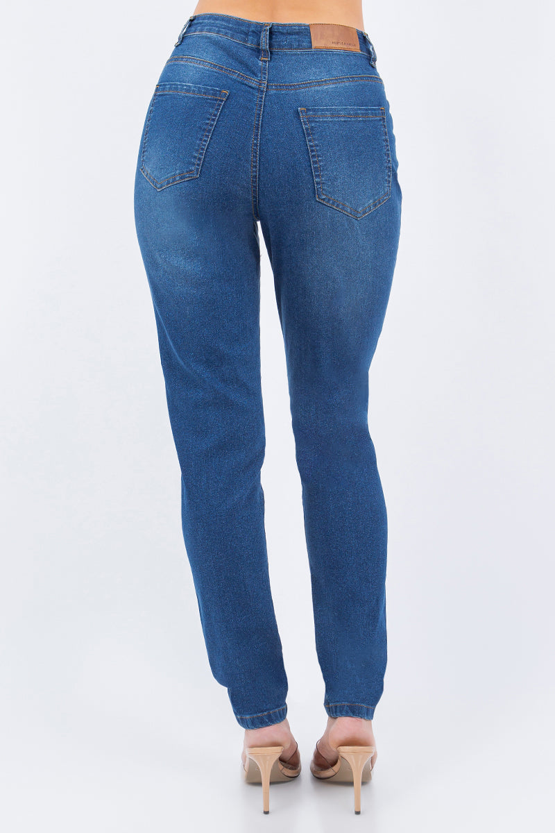 Tatiana Dark Blue Jeans - Hustle N Holla