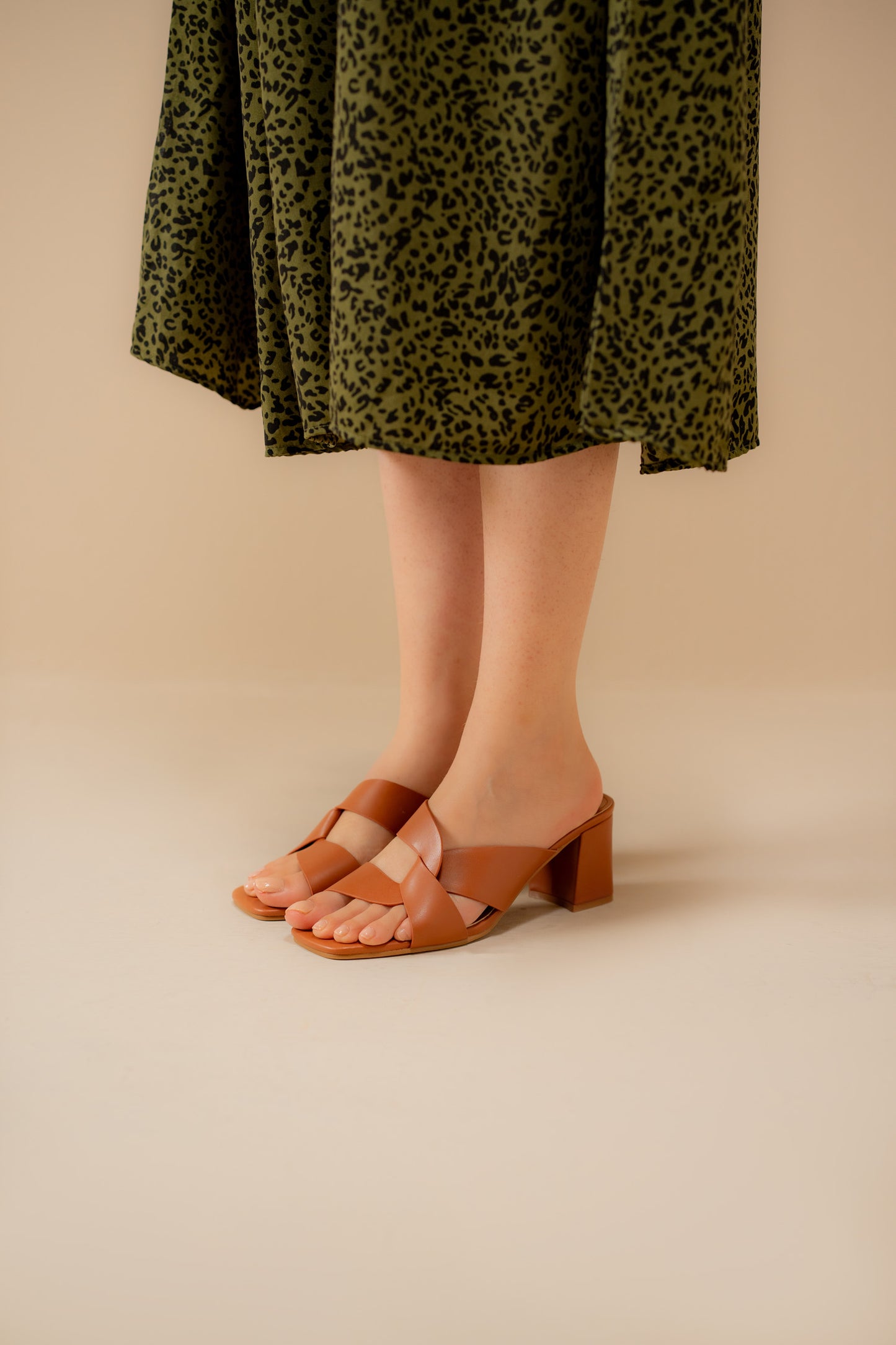 Cross Strap Heels
