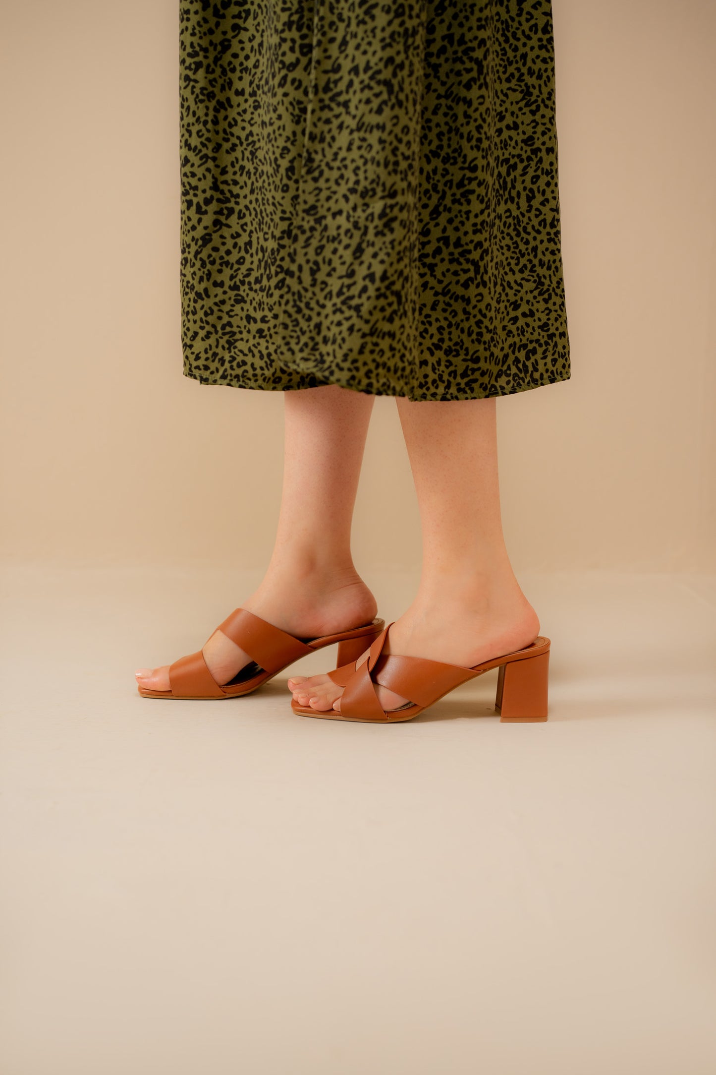 Cross Strap Heels