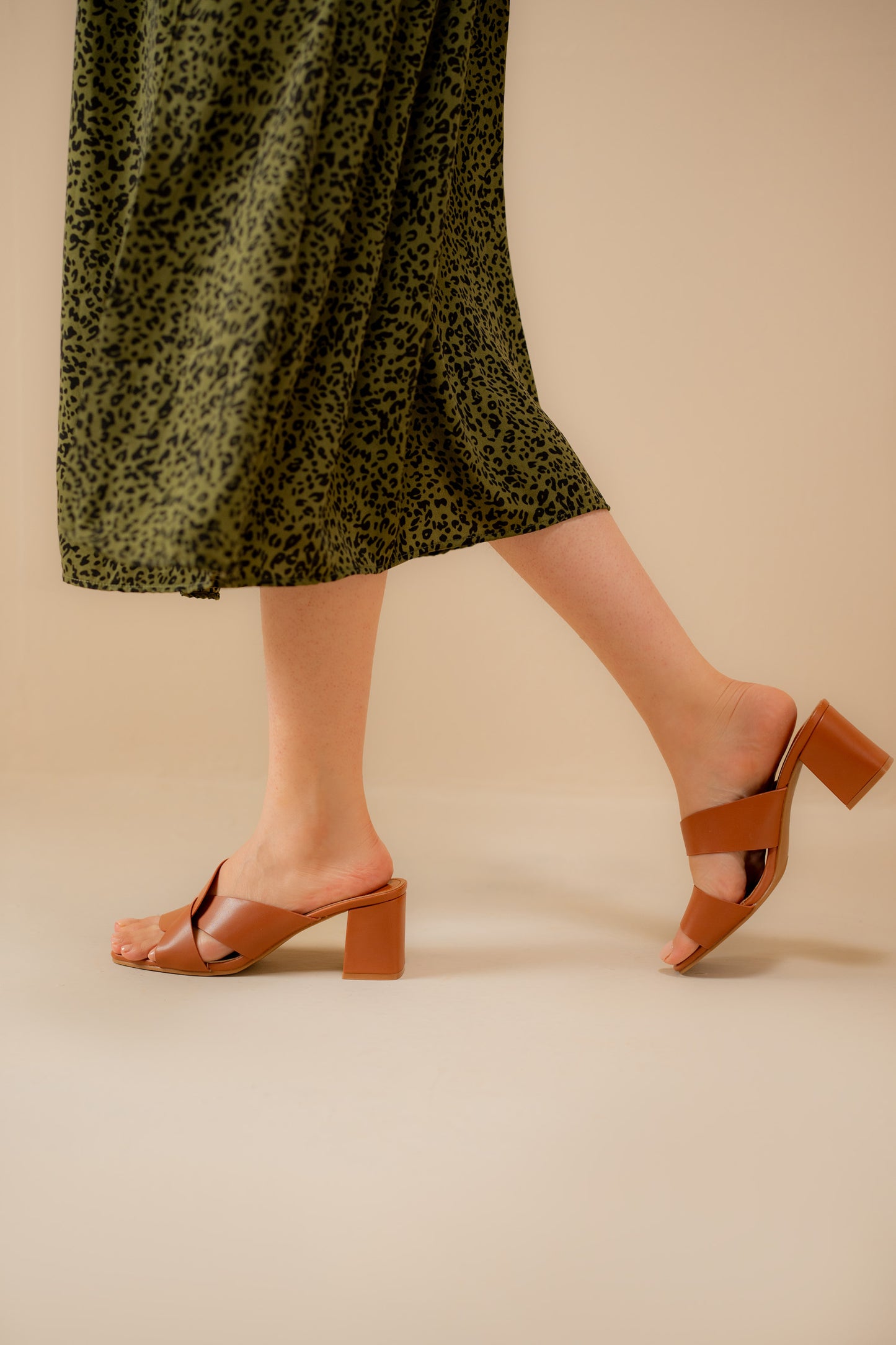 Cross Strap Heels