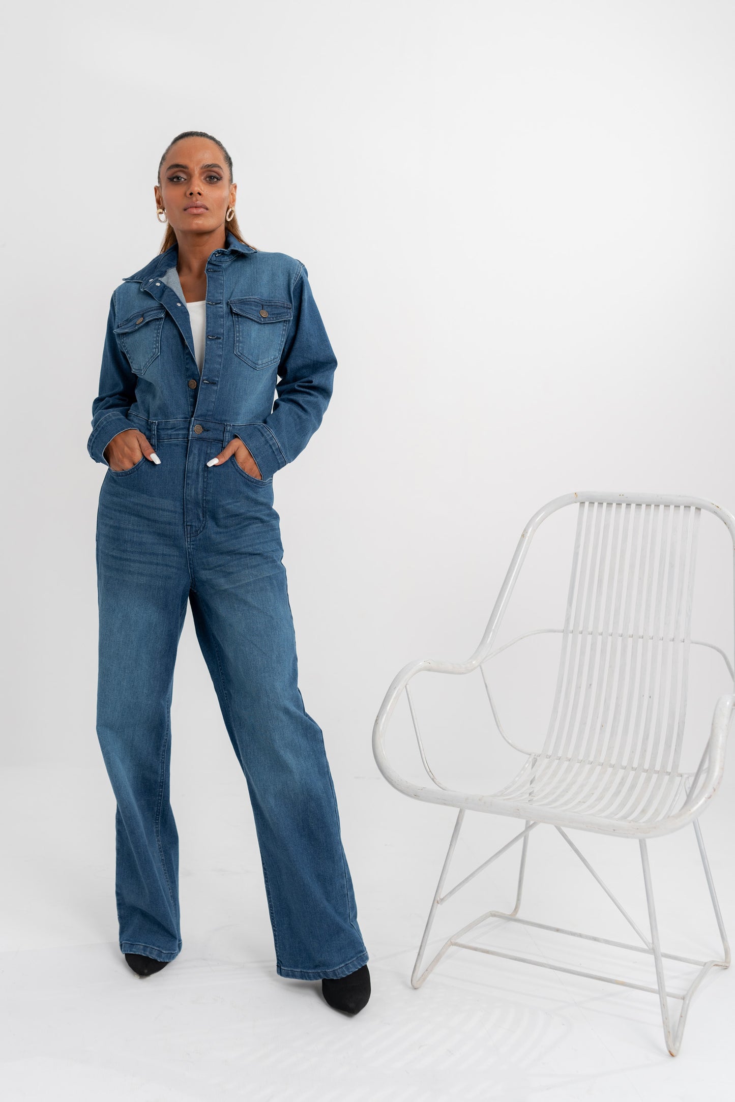 Deep Blue Jumpsuit