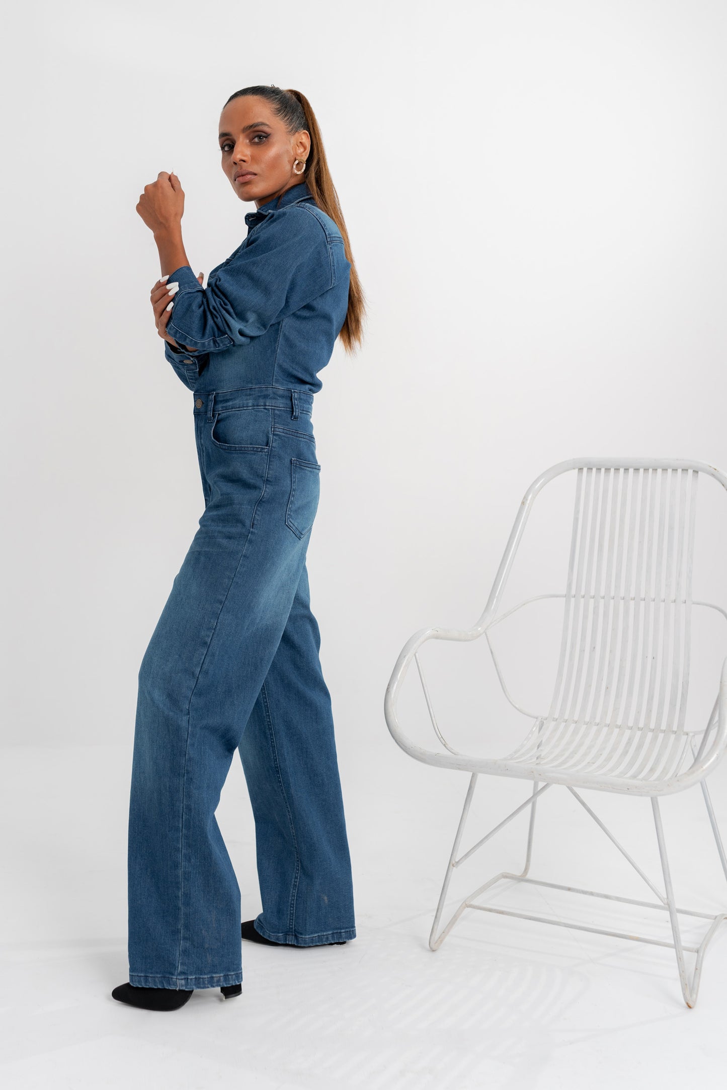 Deep Blue Jumpsuit
