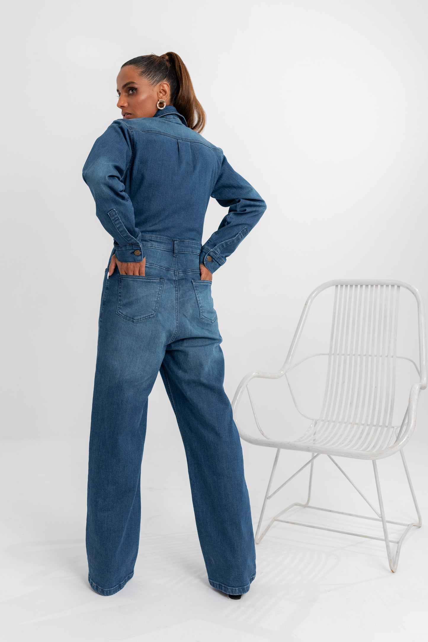 Deep Blue Jumpsuit