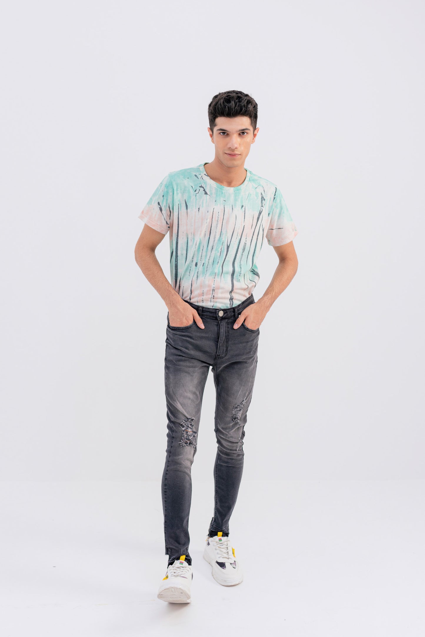 Deep Grey Skinny Jeans - Hustle N Holla
