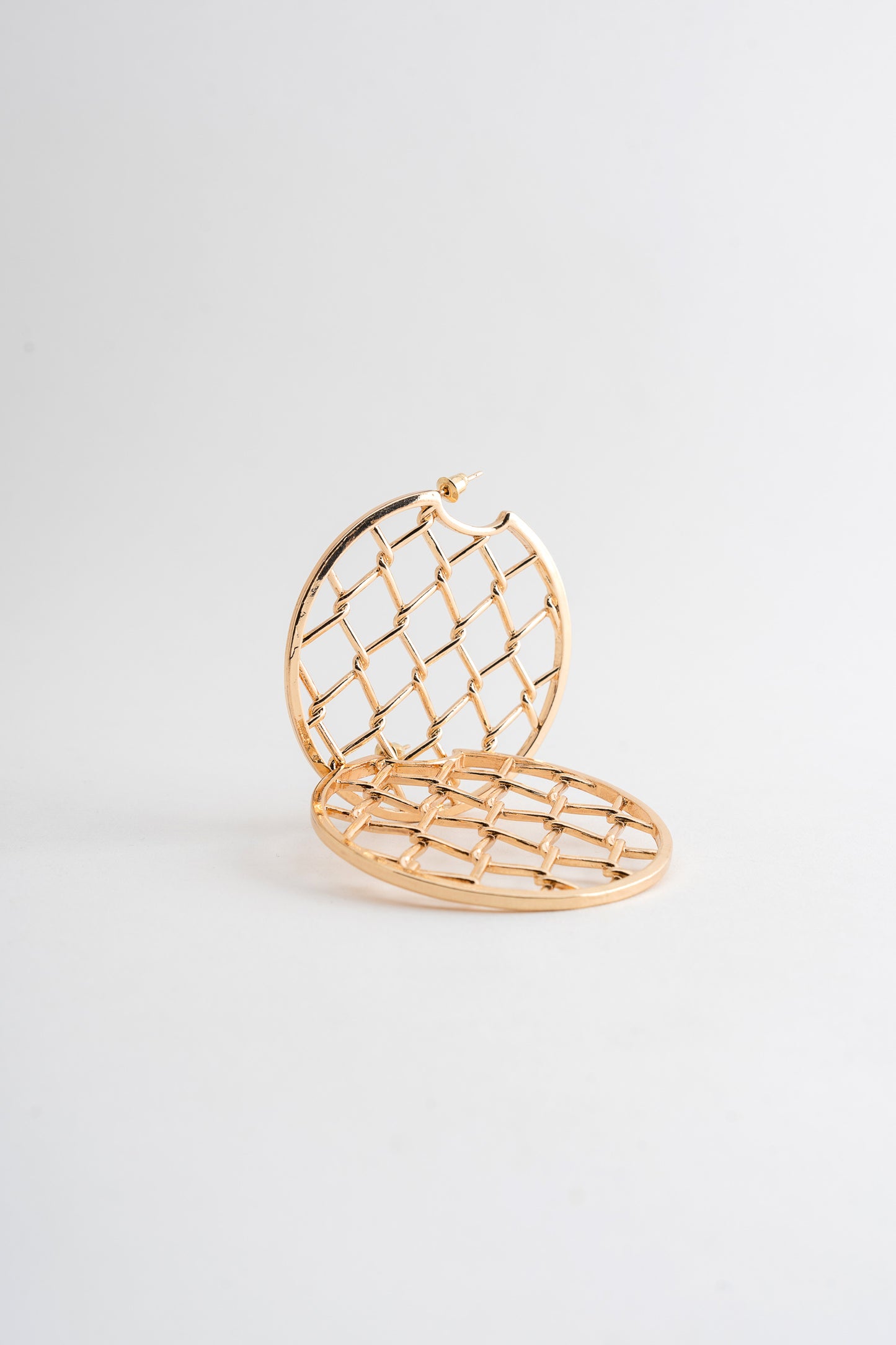 Golden Ezra Earrings - Hustle N Holla