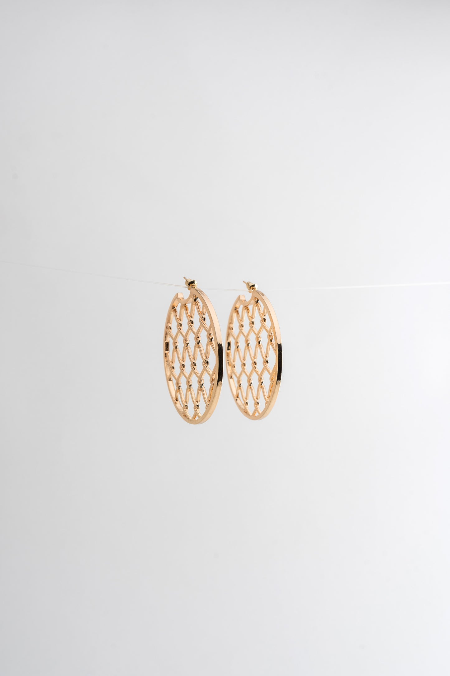 Golden Ezra Earrings - Hustle N Holla