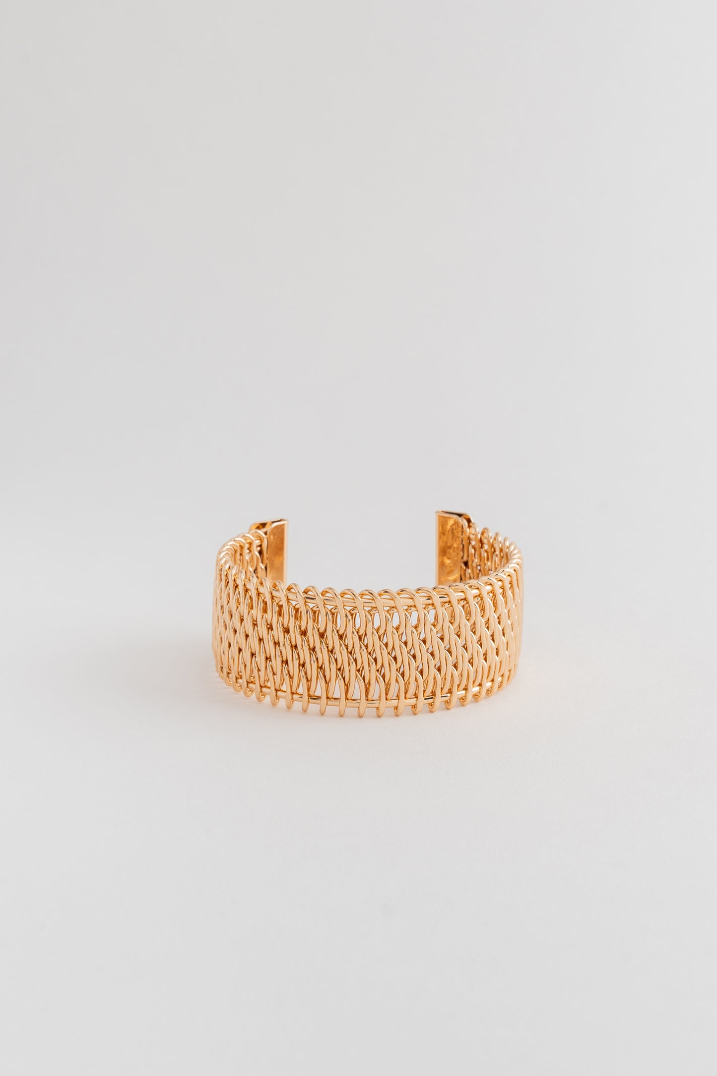 Gold Chain Detail Cuff