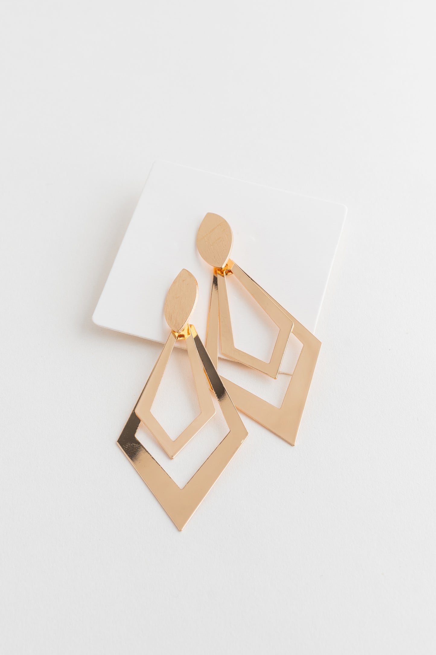 Gold Riley Earrings - Hustle N Holla
