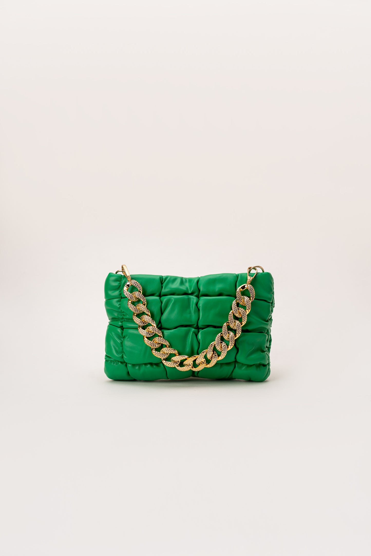 Green Quilted Bag
