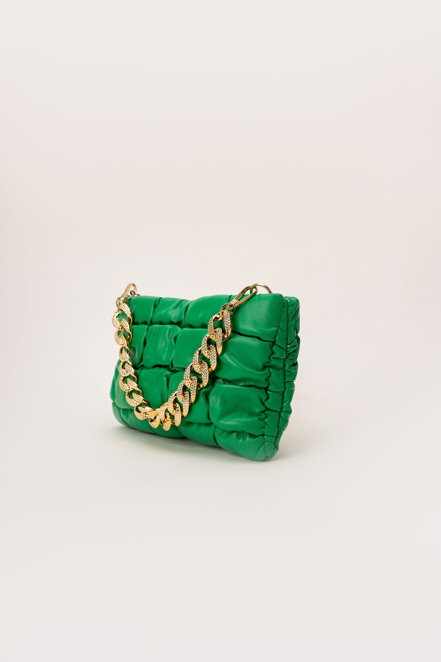 Green Quilted Bag