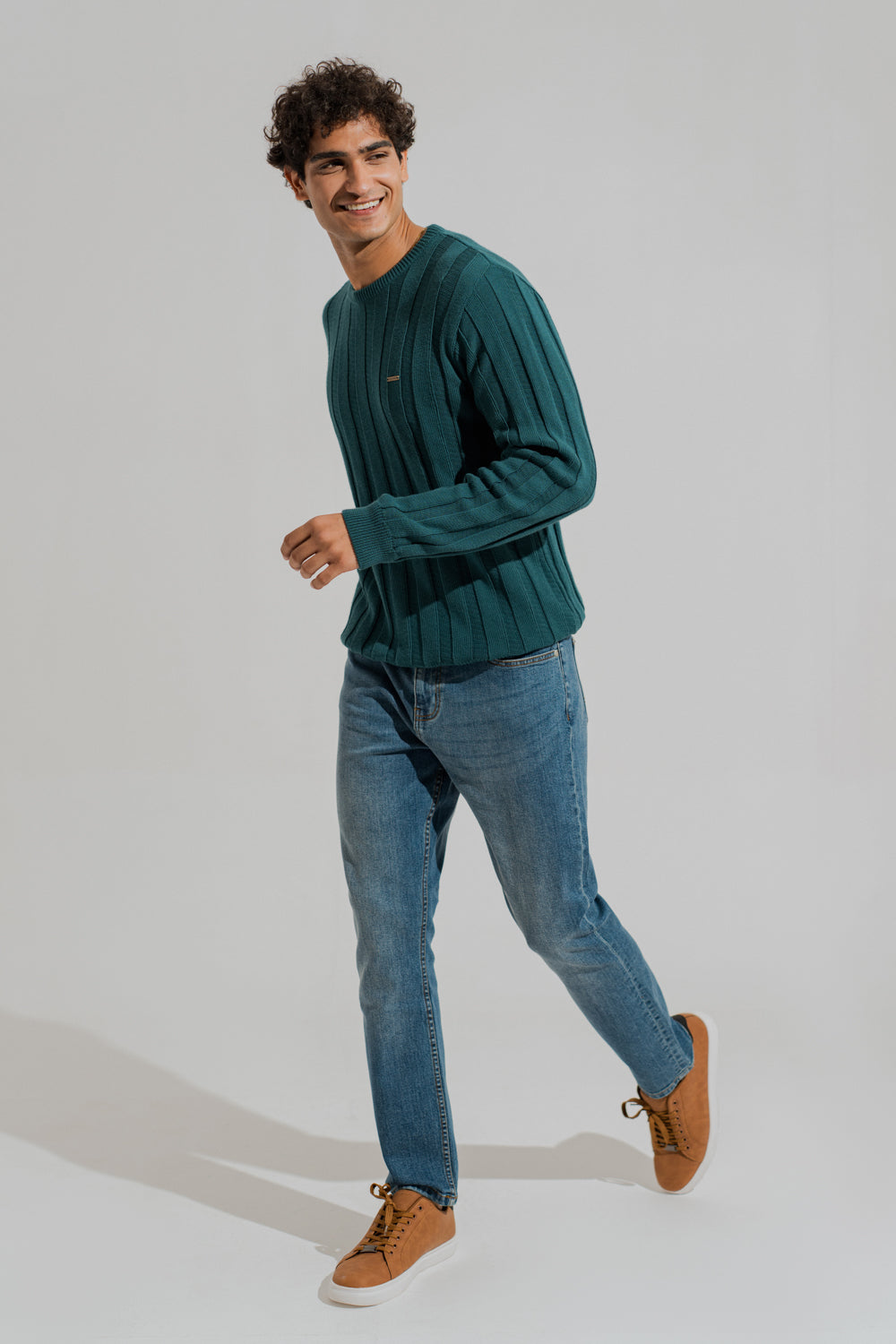 Green Relaxed Fit Sweaters - Hustle N Holla