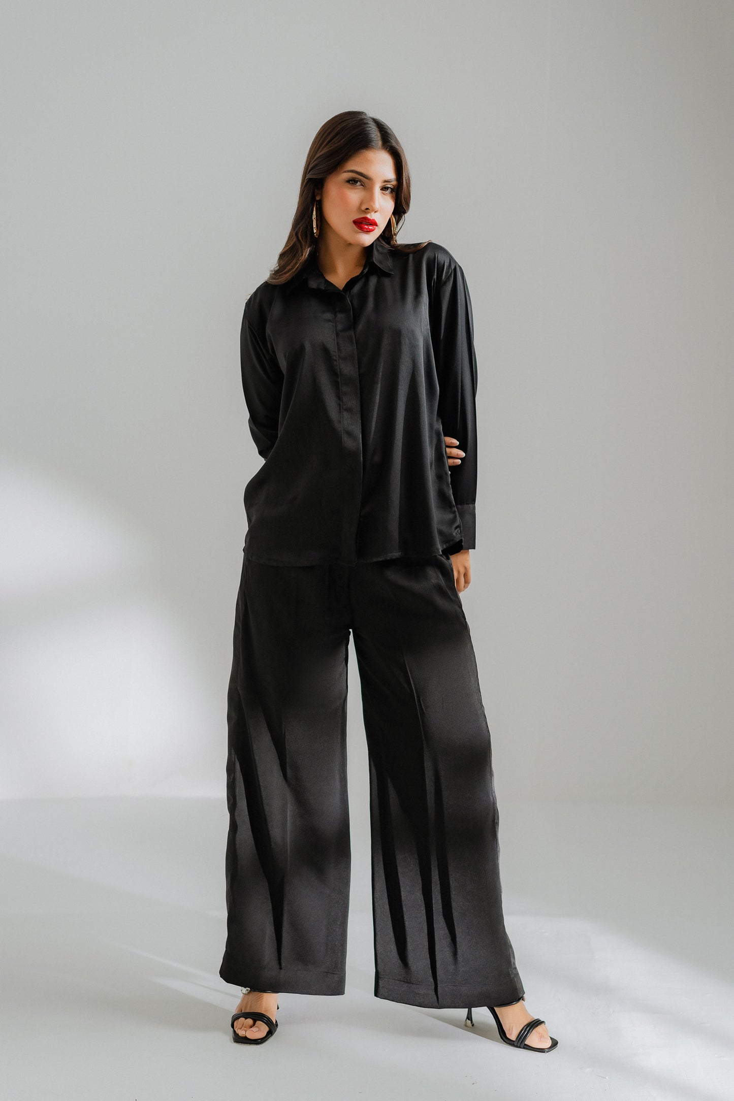 Black Button down Shirt - Hustle N Holla