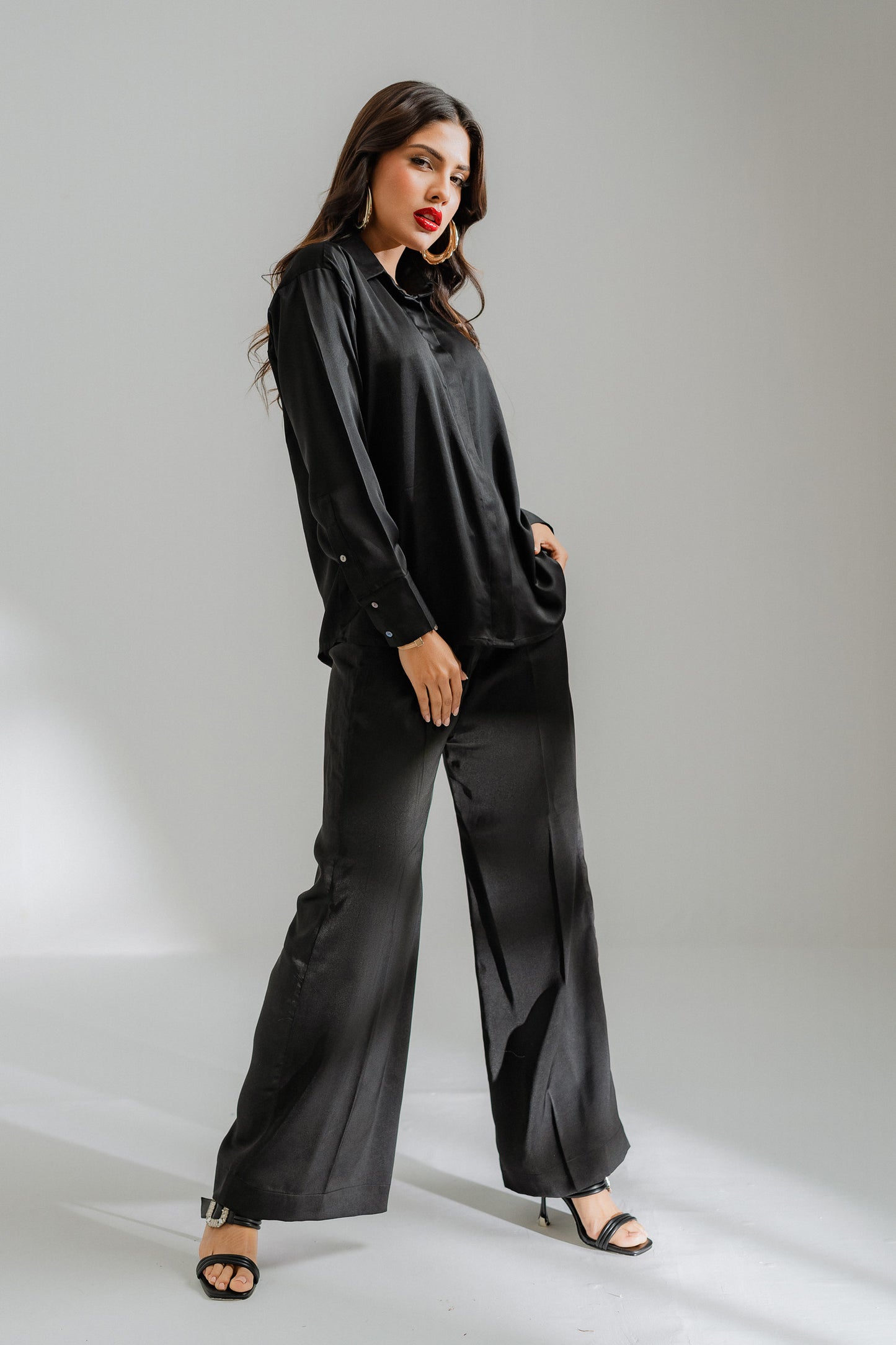 Black Button down Shirt - Hustle N Holla