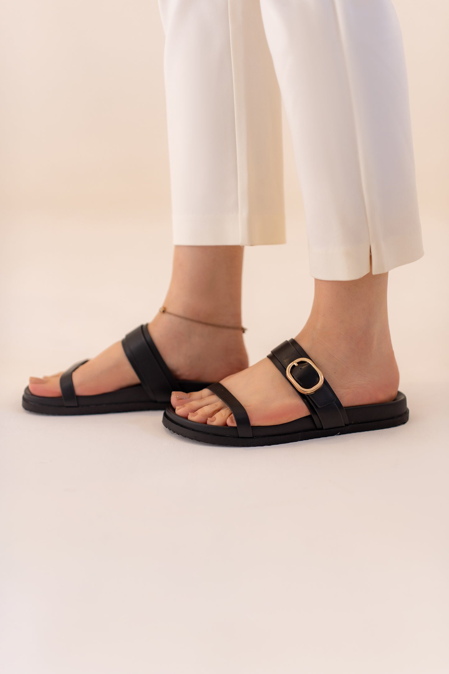 Black Belt Flats - Hustle N Holla