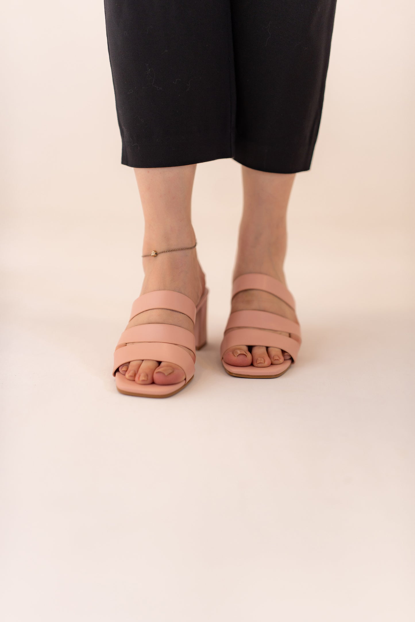 Strappy Block Heels - Hustle N Holla