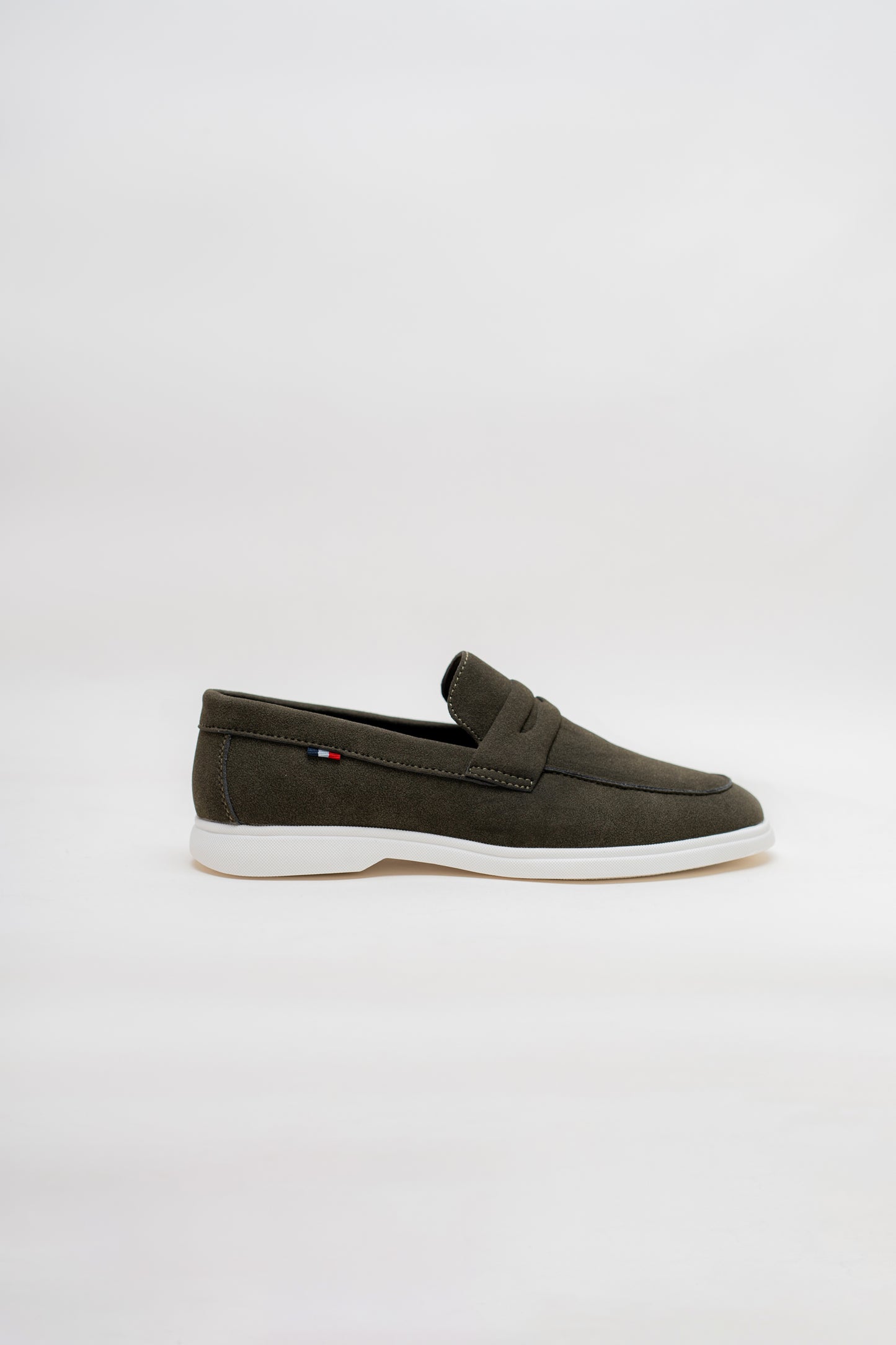 Green Suede Penny Loafers - Hustle N Holla