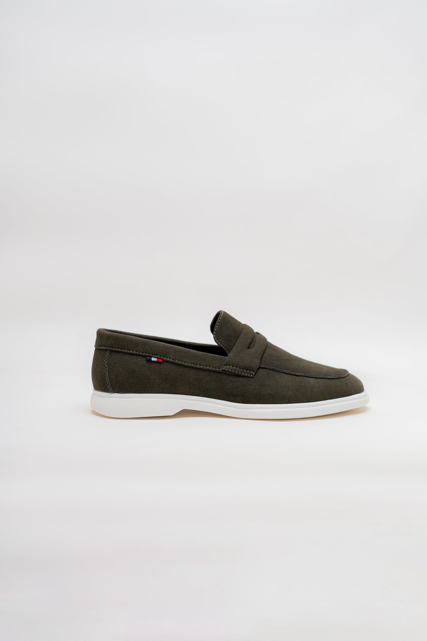 Green Suede Penny Loafers - Hustle N Holla