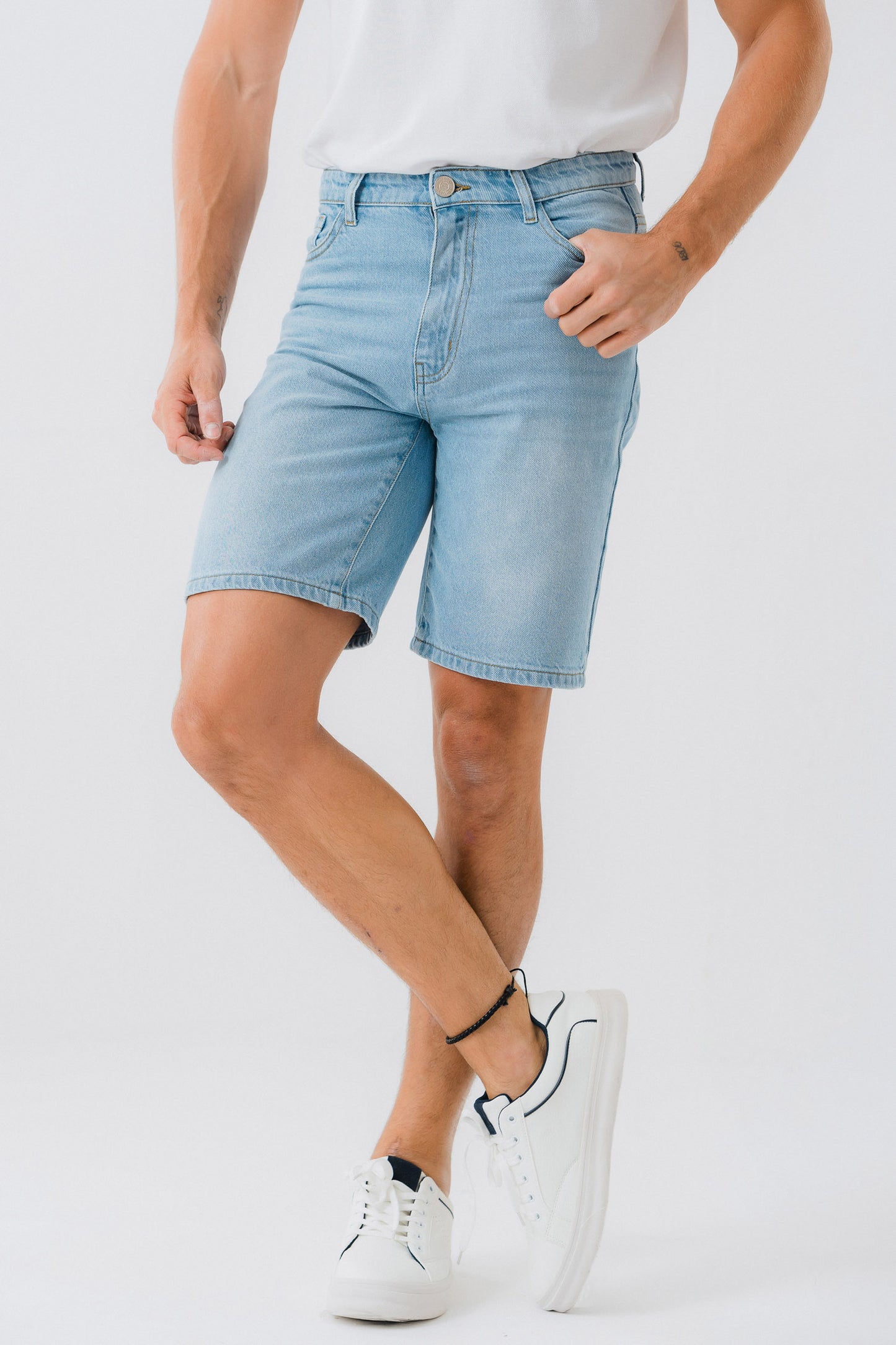 Blue Denim Shorts - Hustle N Holla