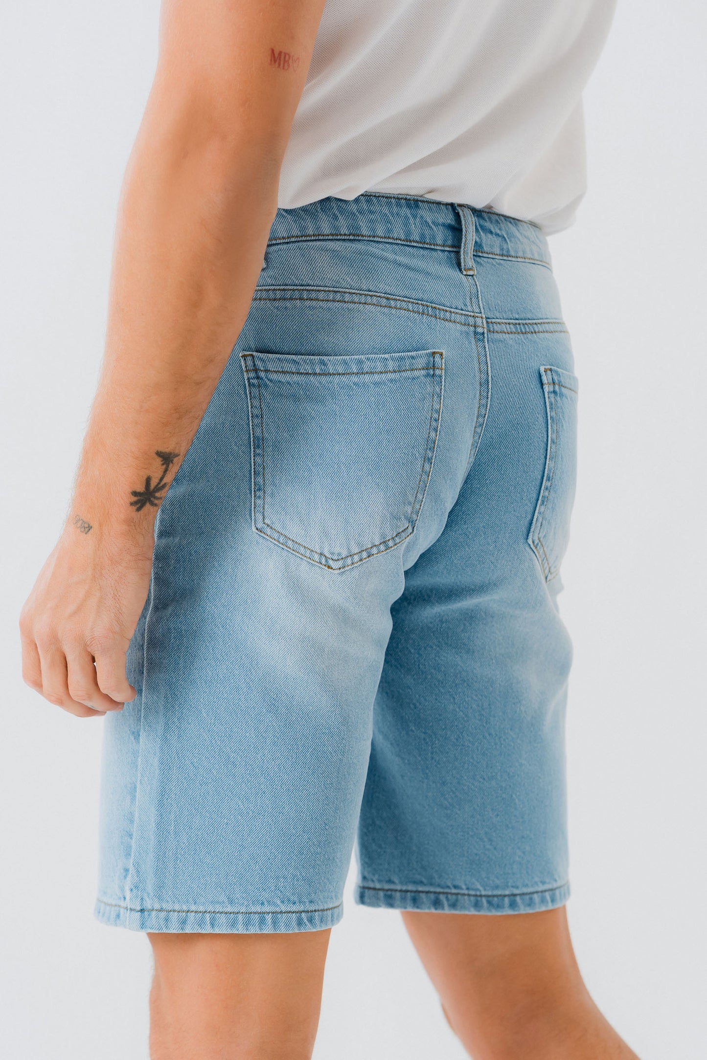 Blue Denim Shorts - Hustle N Holla