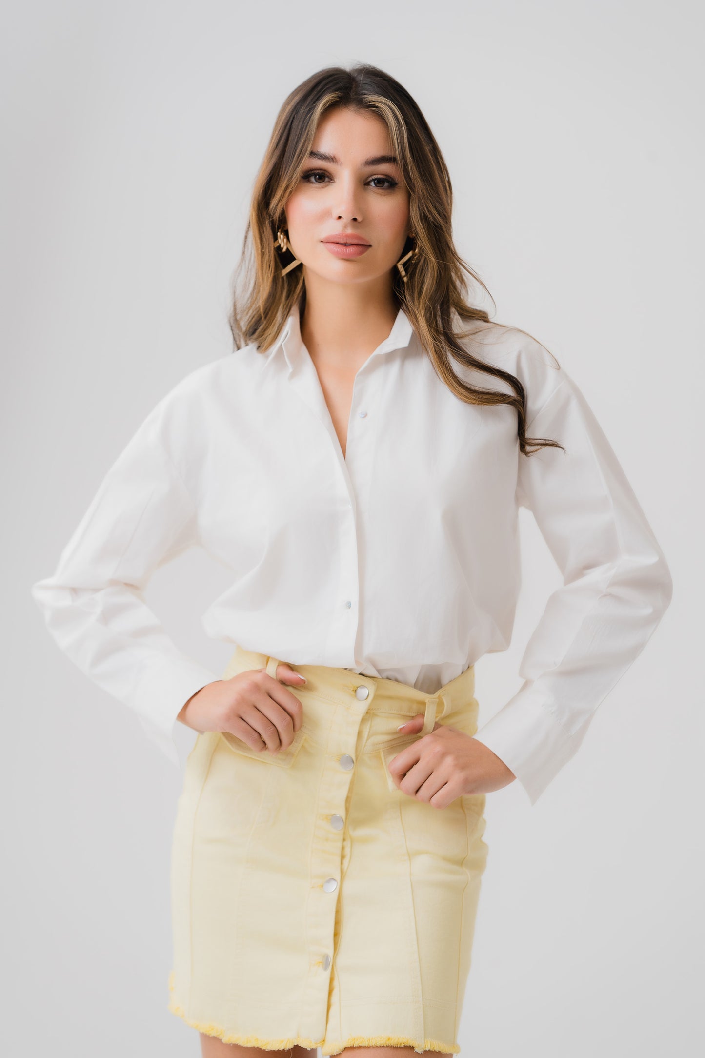 Aria Denim Skirt - Hustle N Holla