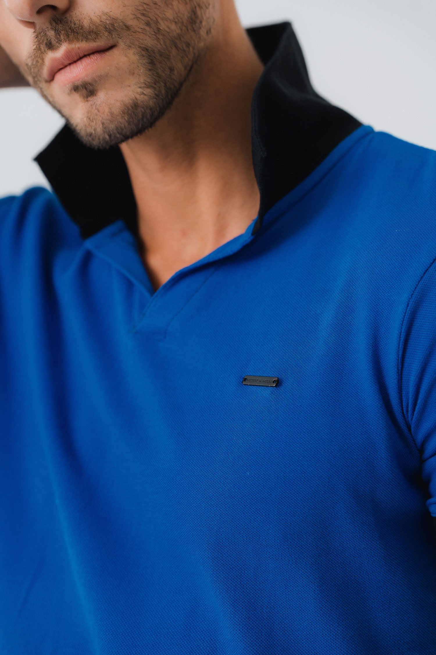 Royal Blue Polo - Hustle N Holla