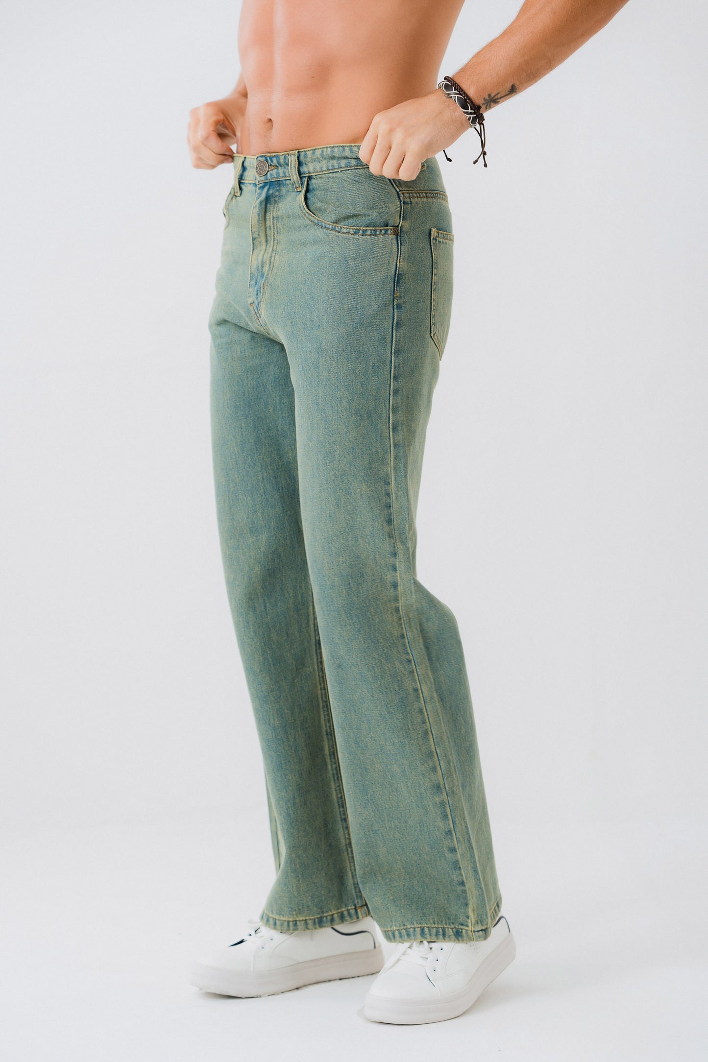 Vintage Blue Denim Jeans - Hustle N Holla