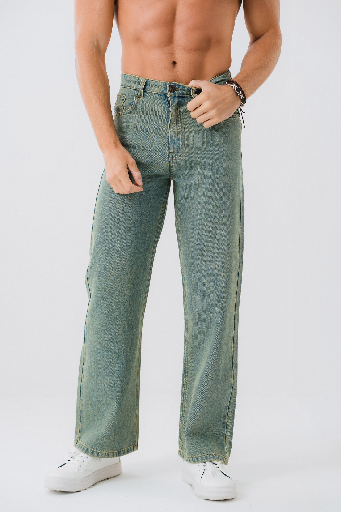Vintage Blue Denim Jeans - Hustle N Holla