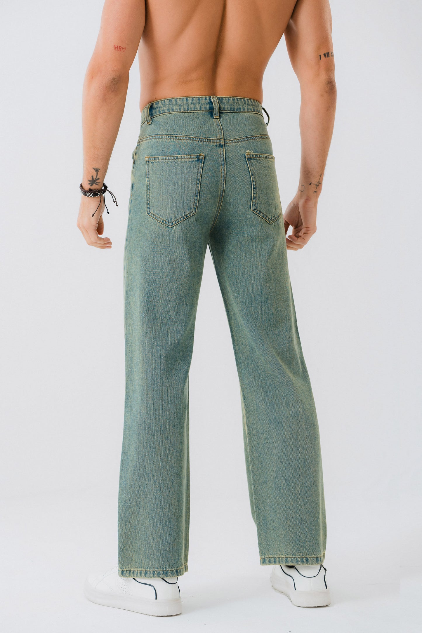 Vintage Blue Denim Jeans - Hustle N Holla