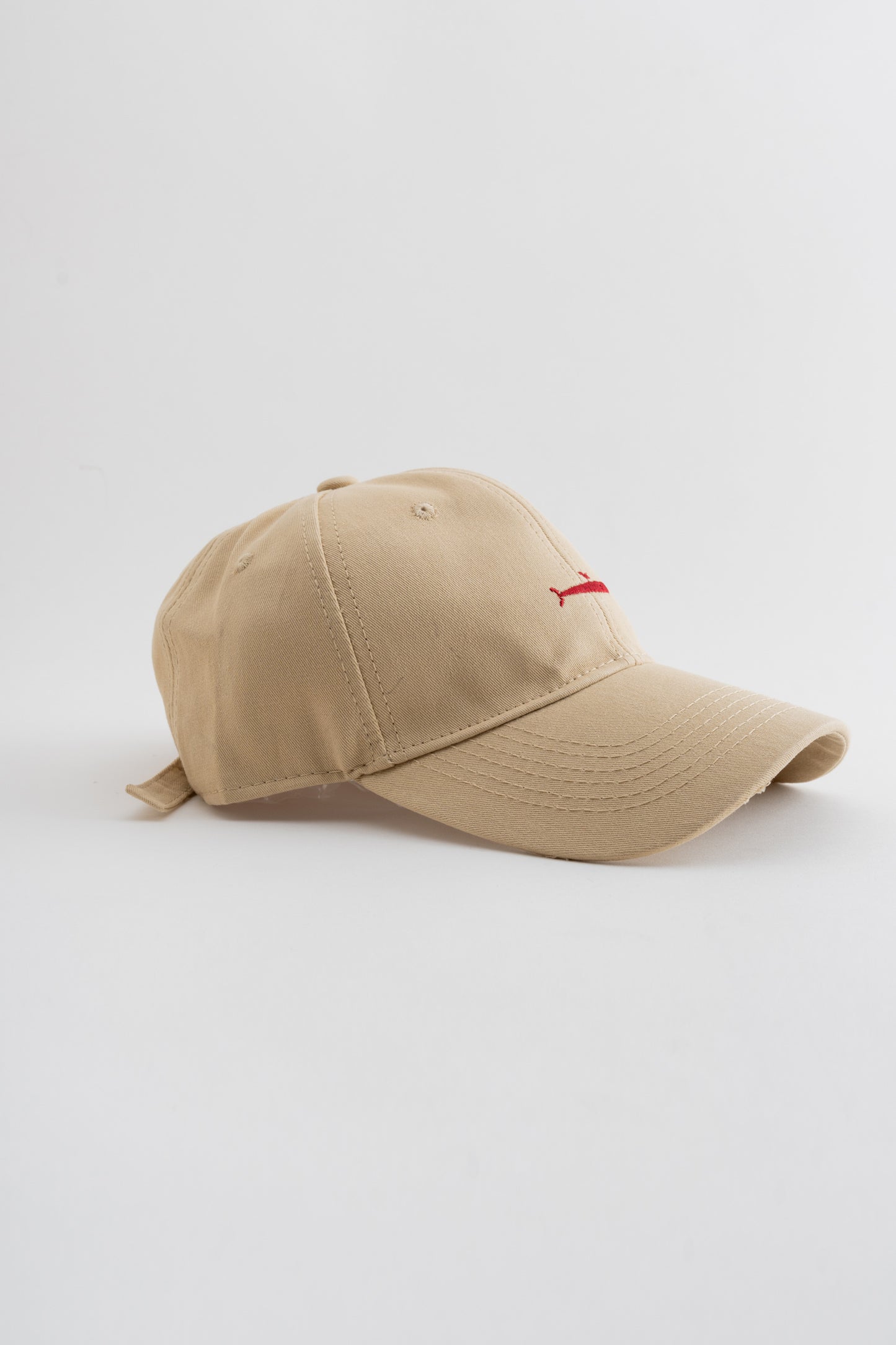 Beige Twill Cap