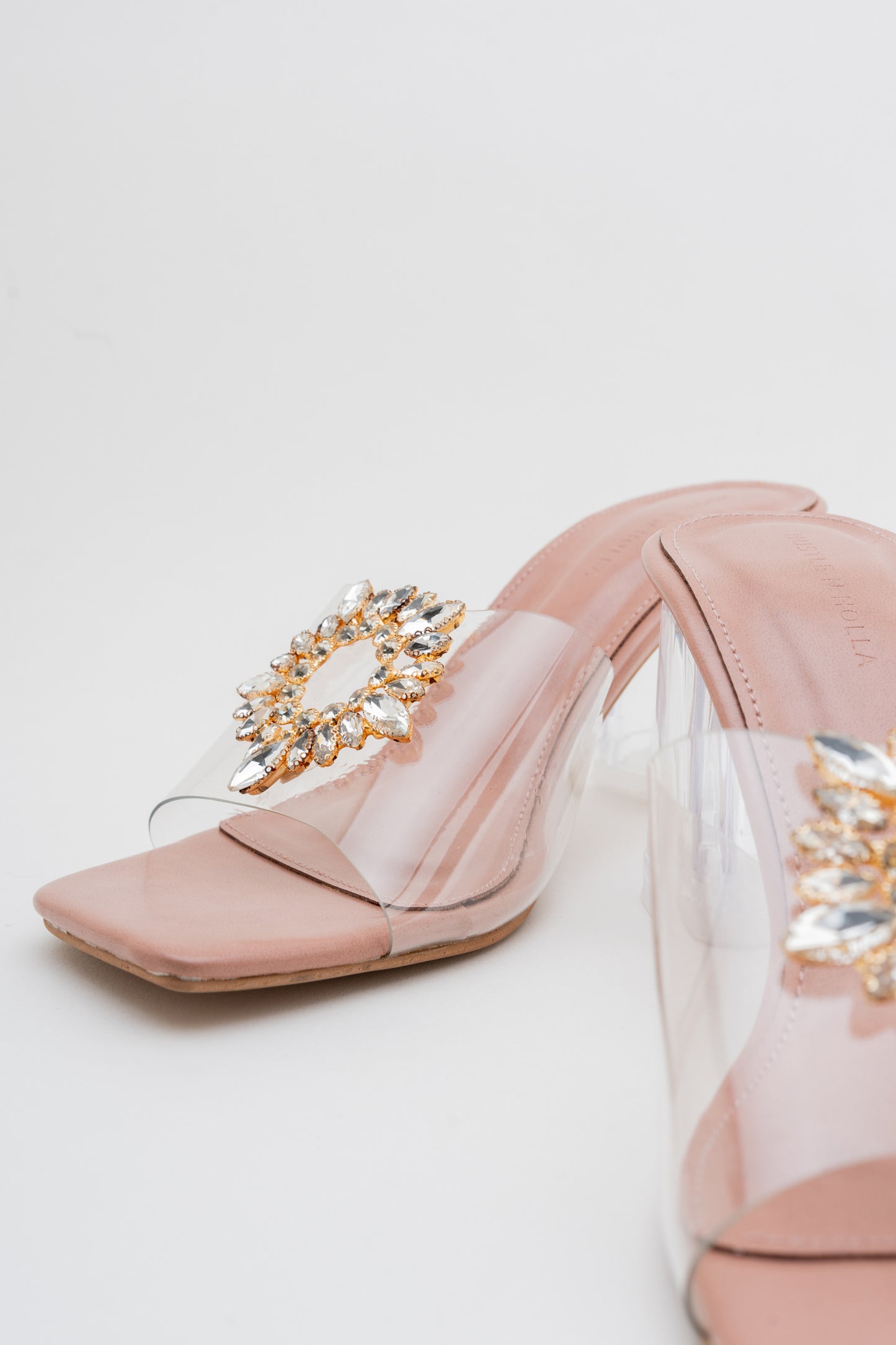 Rhinestone Pink Heels