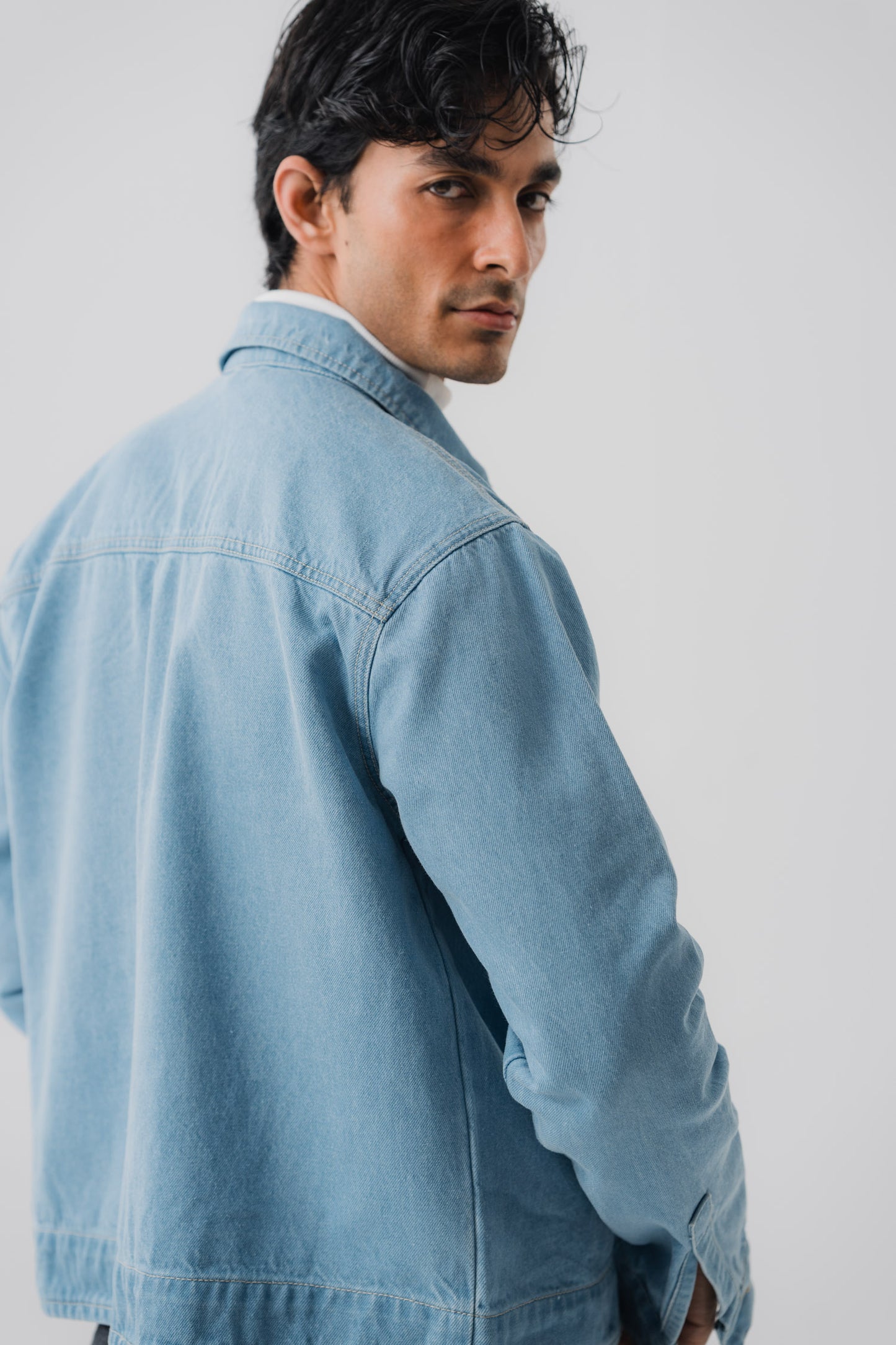 All Bue Denim Jacket - Hustle N Holla