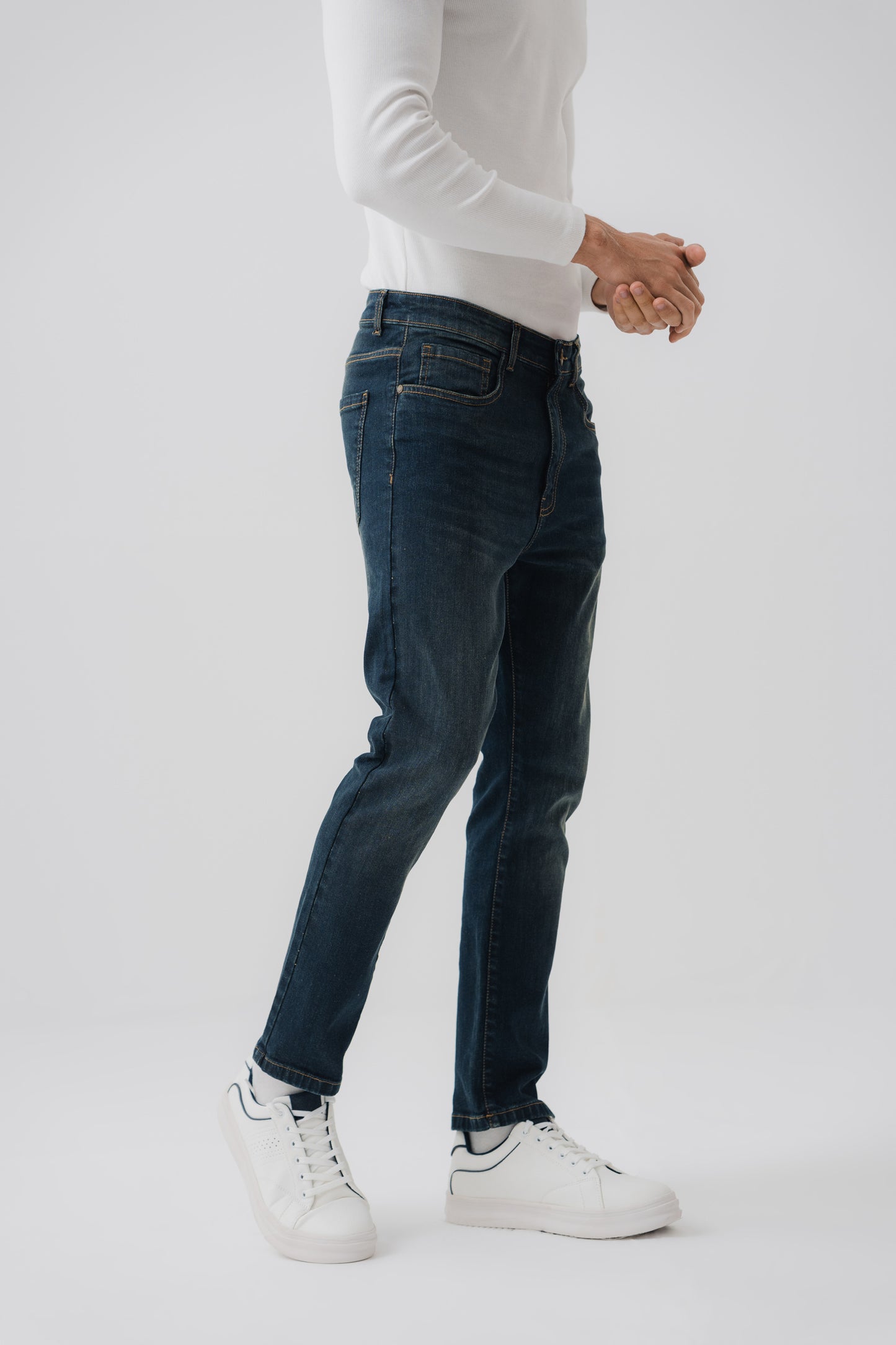 Deep Blue Denim Jeans - Hustle N Holla