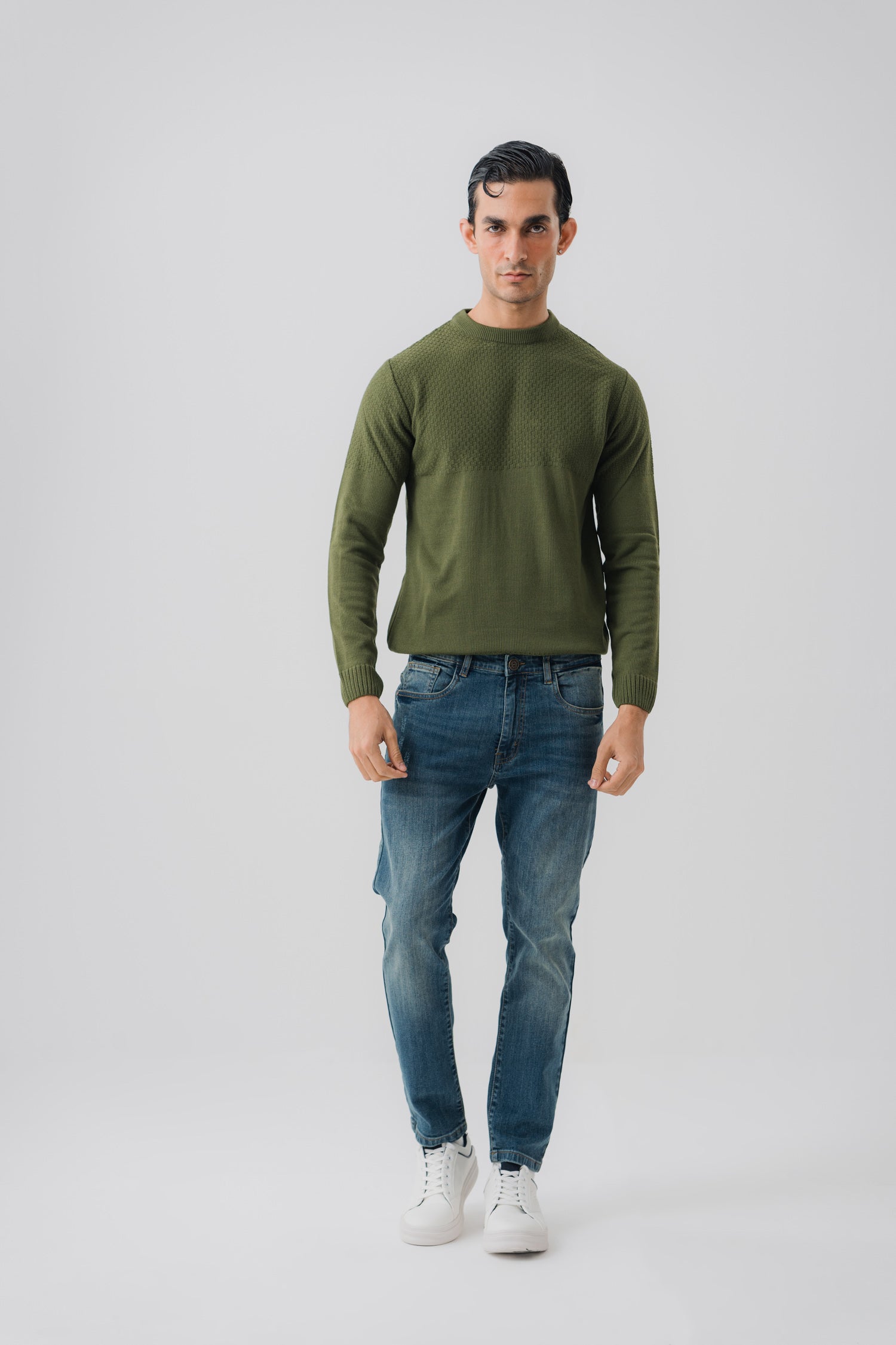 Original Blue Denim Jeans - Hustle N Holla