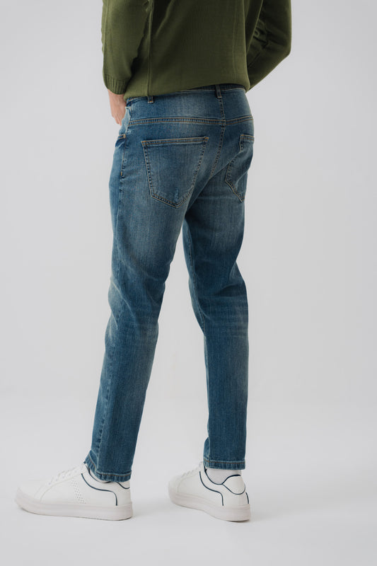 Original Blue Denim Jeans - Hustle N Holla