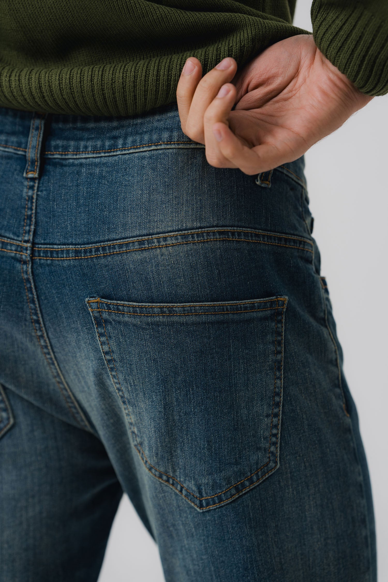 Original Blue Denim Jeans - Hustle N Holla