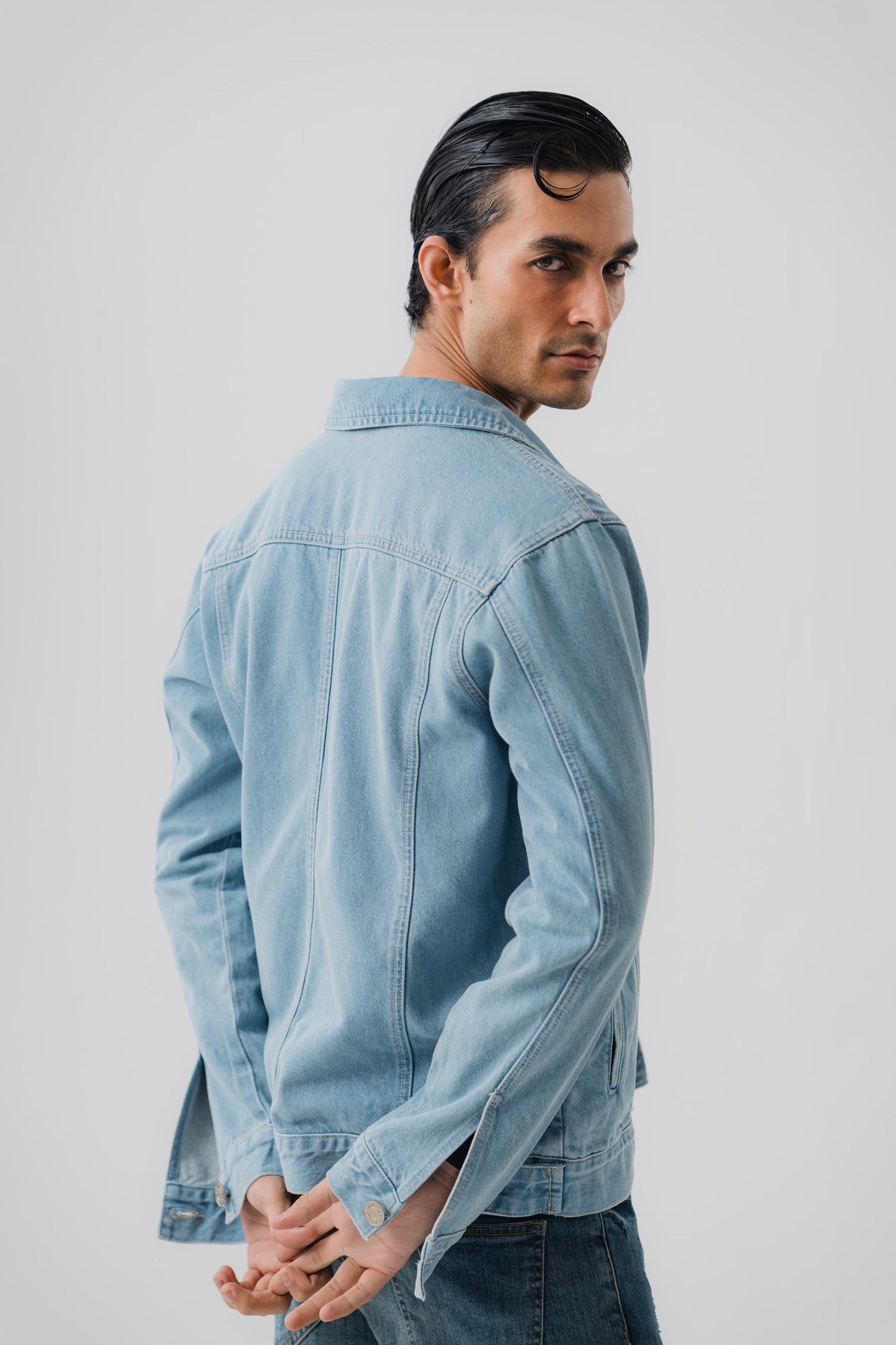 Blue Everyday Denim Jacket - Hustle N Holla