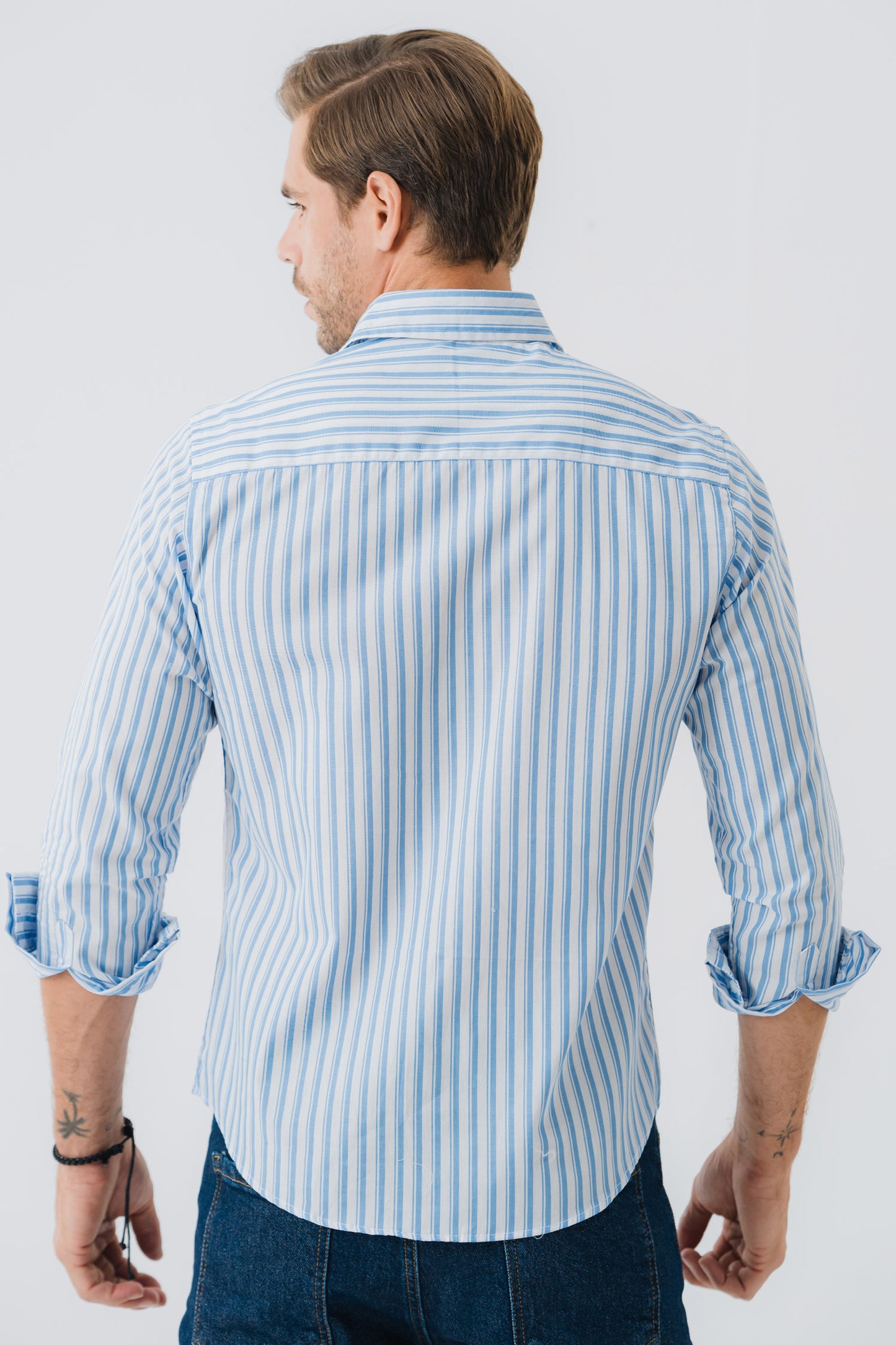 Printed Button-down Shirt - Hustle N Holla