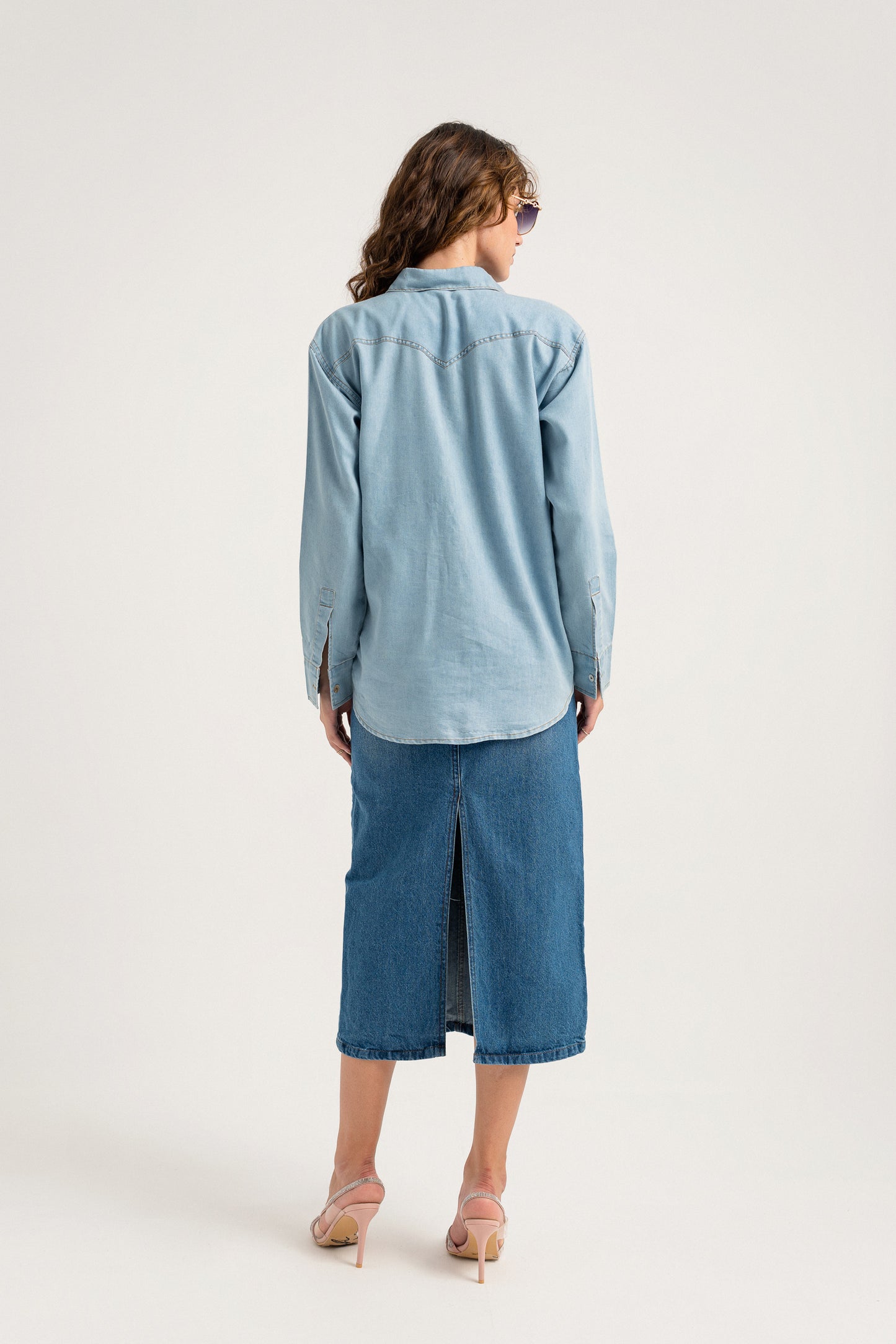 Regular Fit Chambray Minor Fault Shirt - Hustle N Holla