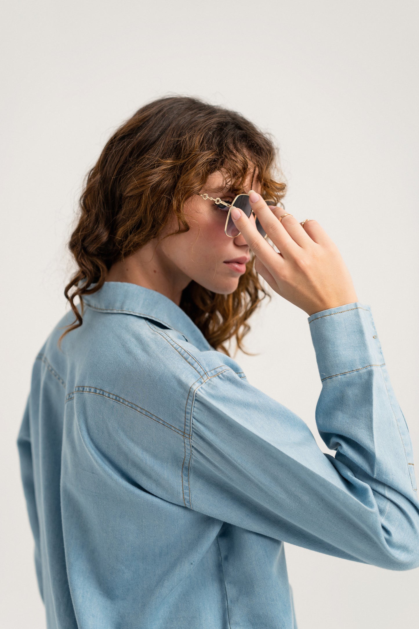 Regular Fit Chambray Minor Fault Shirt - Hustle N Holla