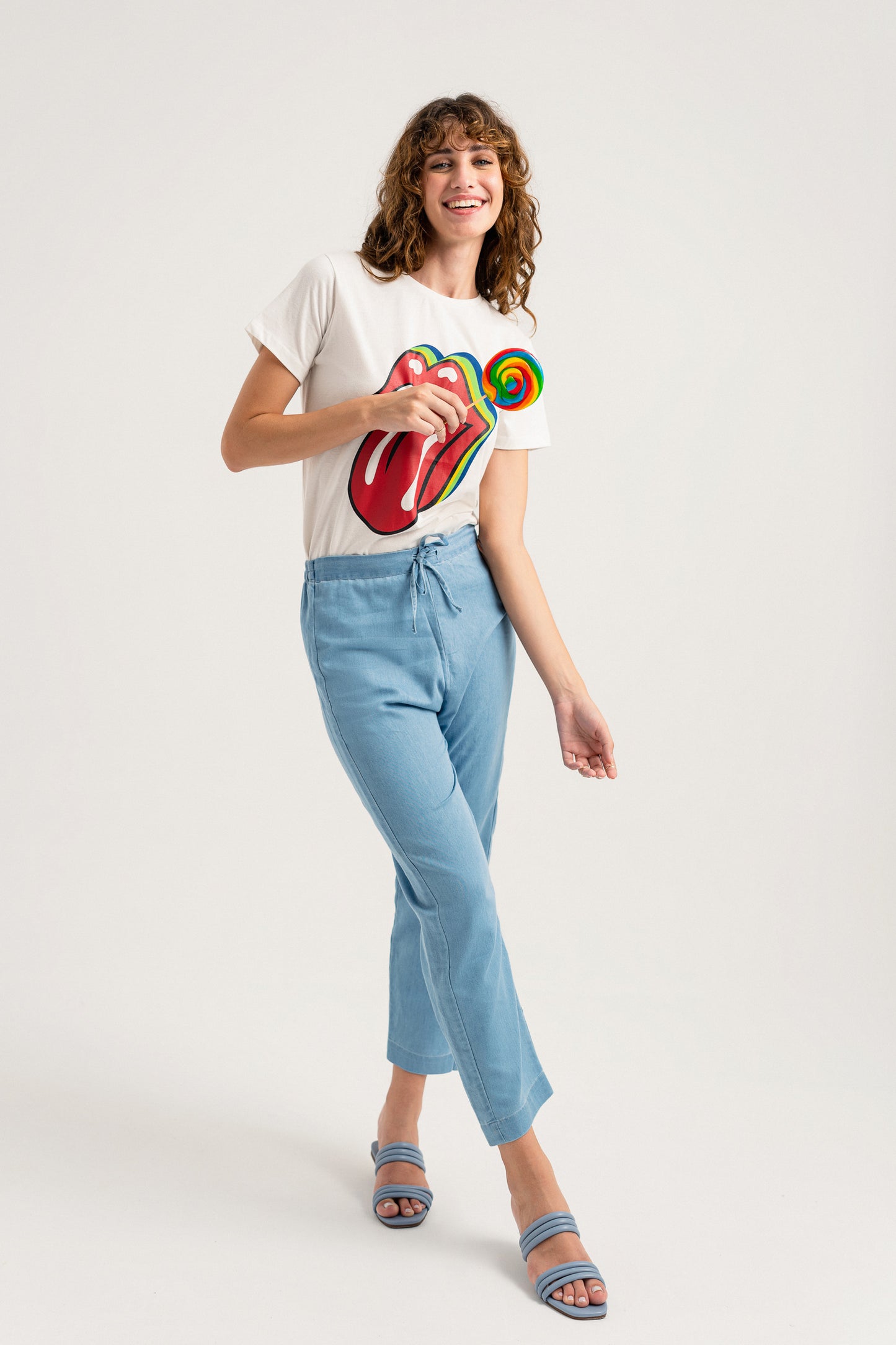 Chambray Straight Fit Minor Fault Pants - Hustle N Holla