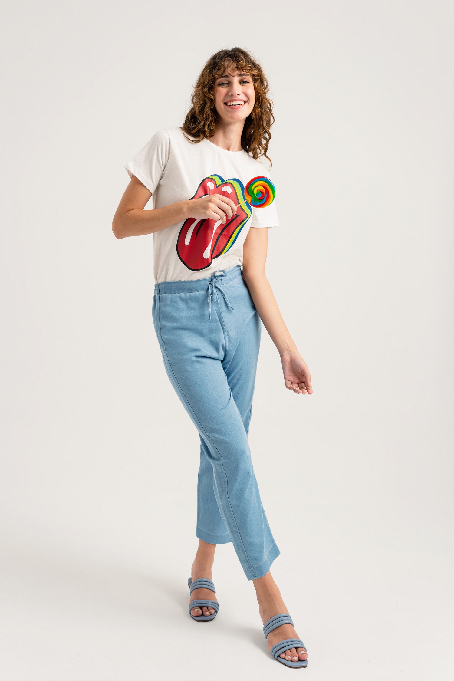 Chambray Straight Fit Minor Fault Pants - Hustle N Holla