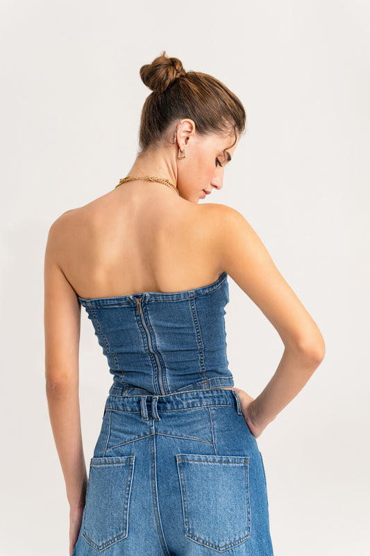 Light Blue Barrel Jeans - Hustle N Holla