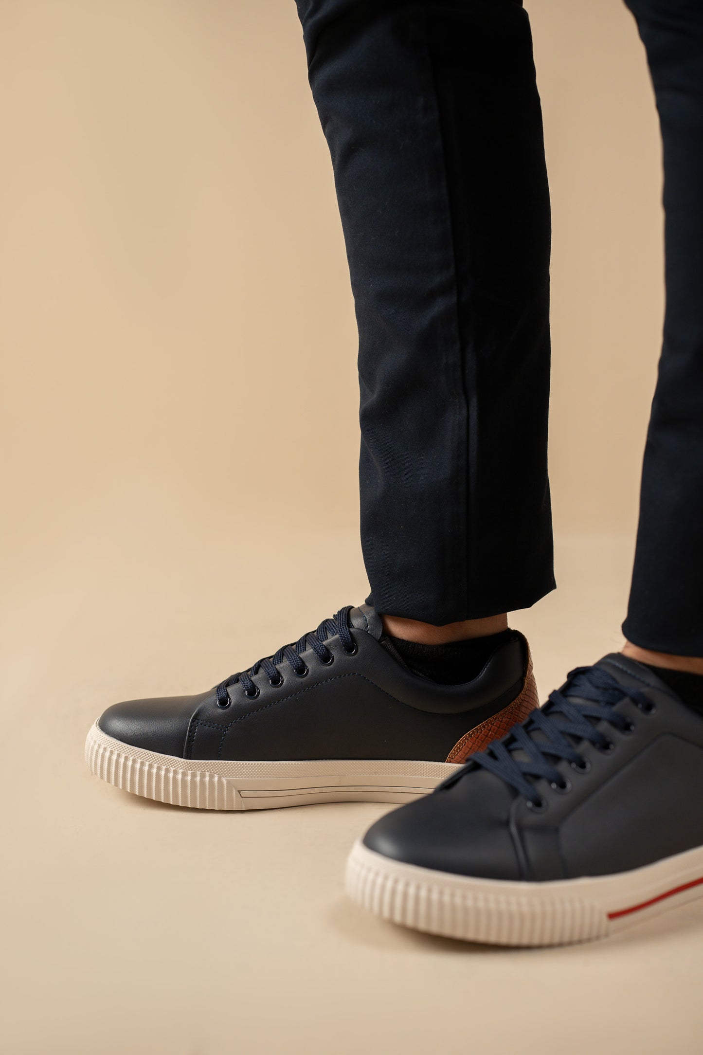 Navy Blue Sneakers