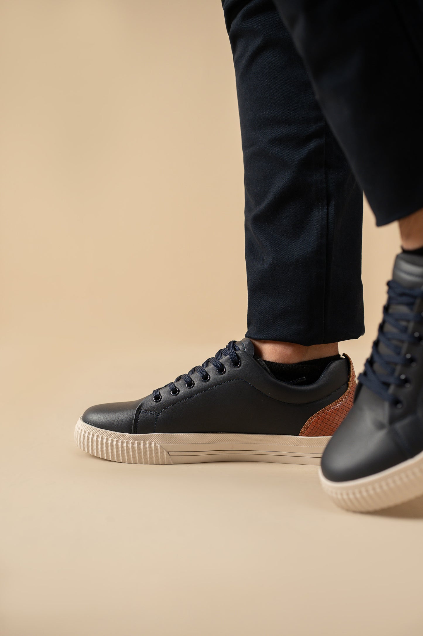 Navy Blue Sneakers