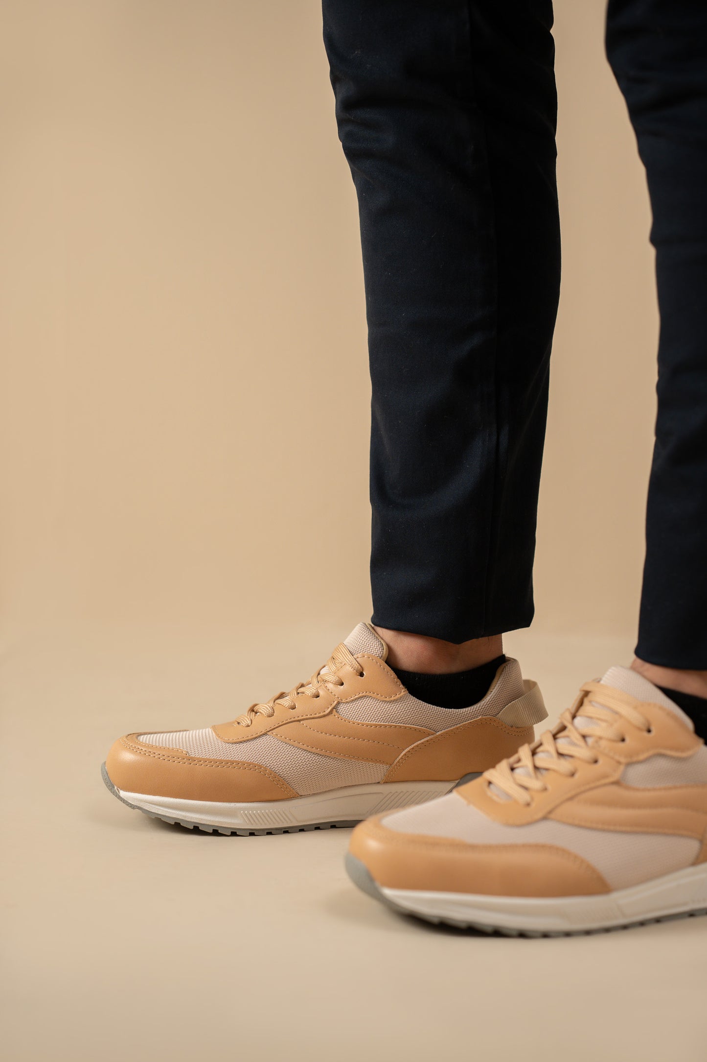 Not so Basic Beige Sneakers