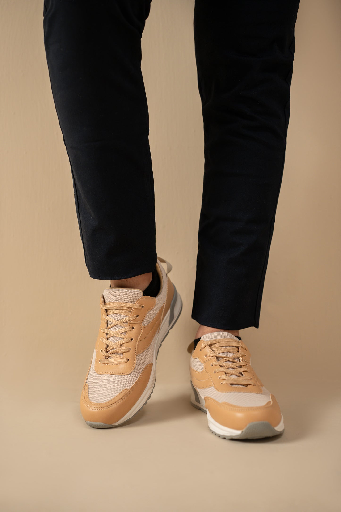 Not so Basic Beige Sneakers
