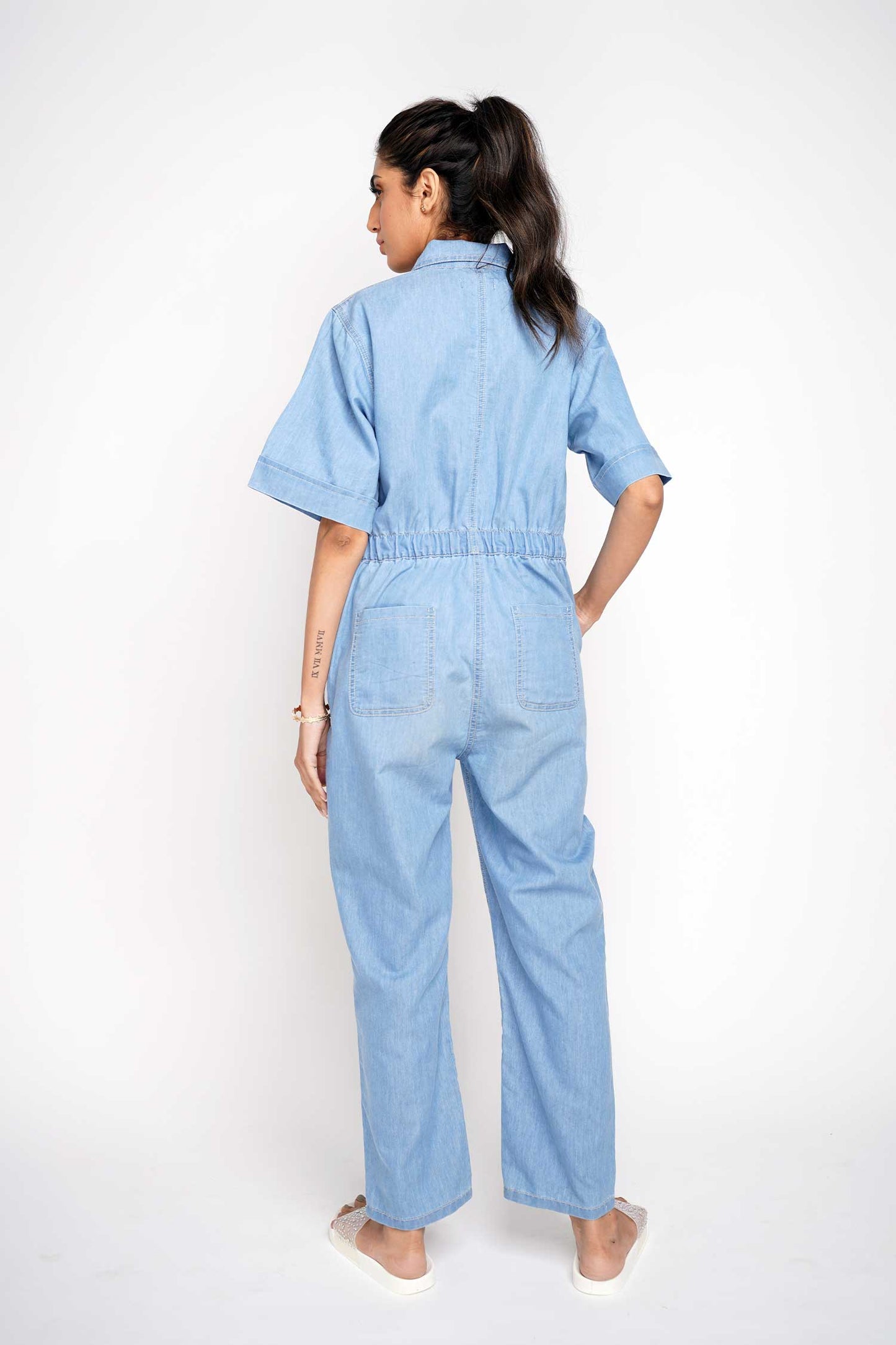 Paris Denim Jumpsuit