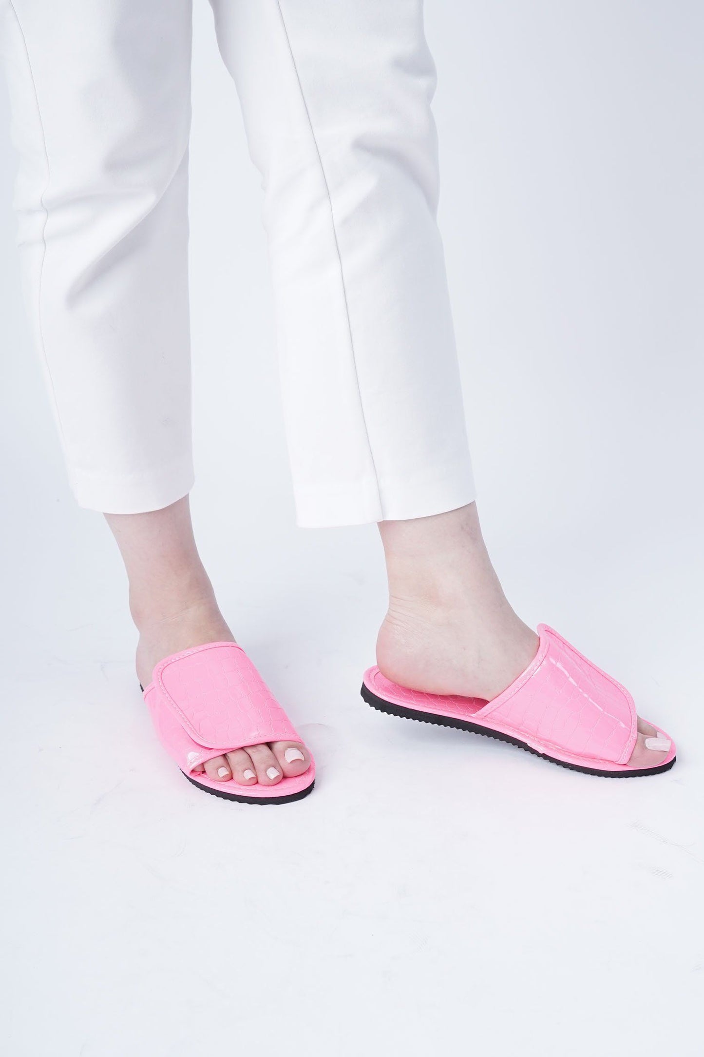 Pink Linda Flats