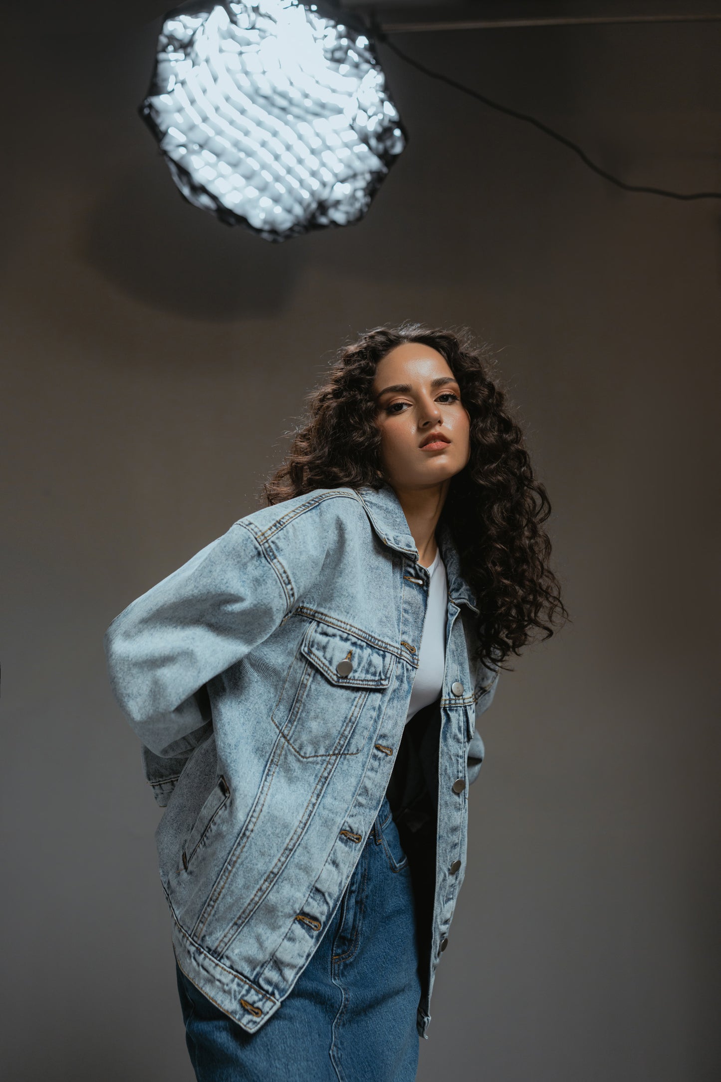 Pocketed Denim Jacket