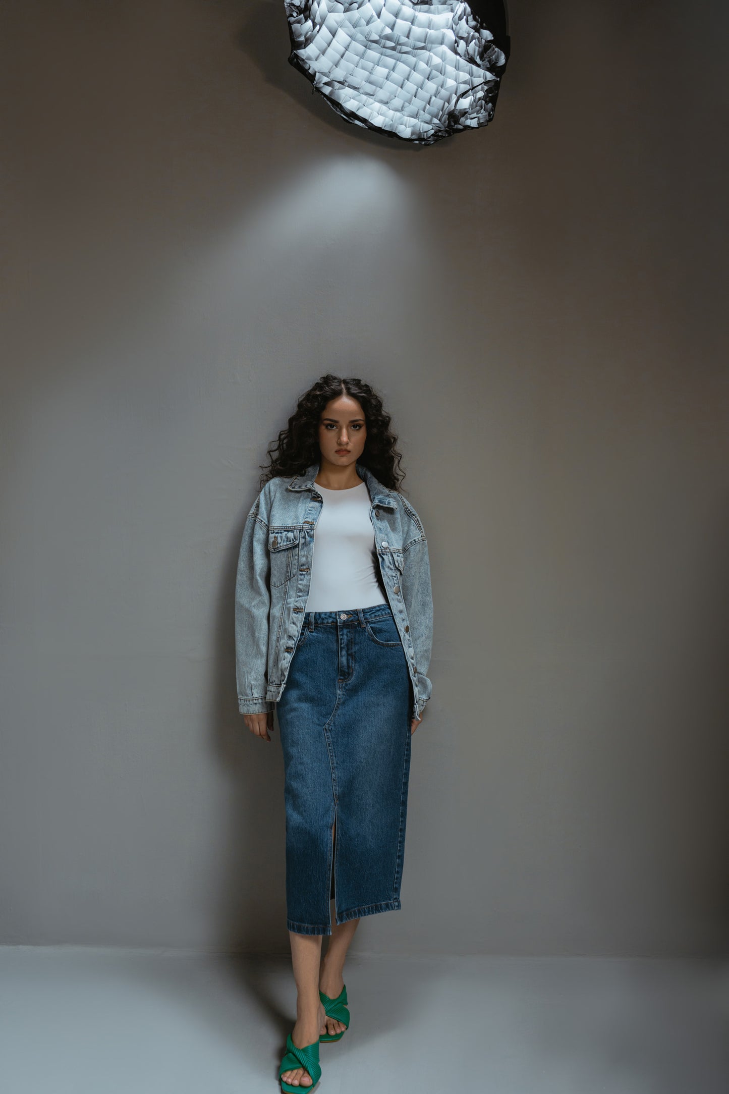 Pocketed Denim Jacket